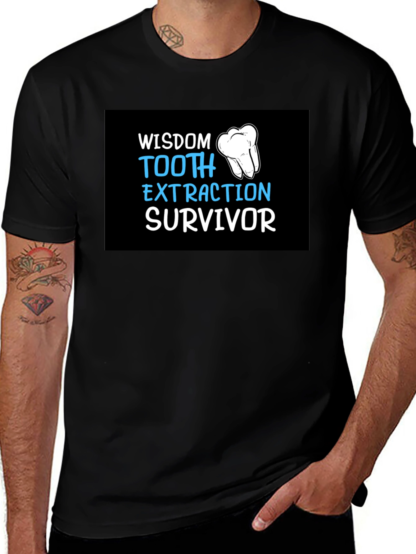 Wisdom Tooth Extraction Survivor Tee