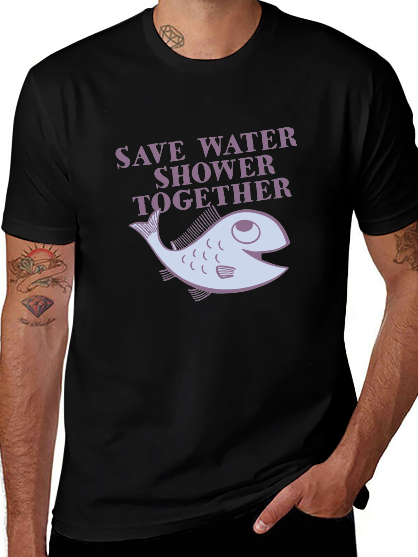 Variant 12 of Save Water Shower Together T-Shirt
