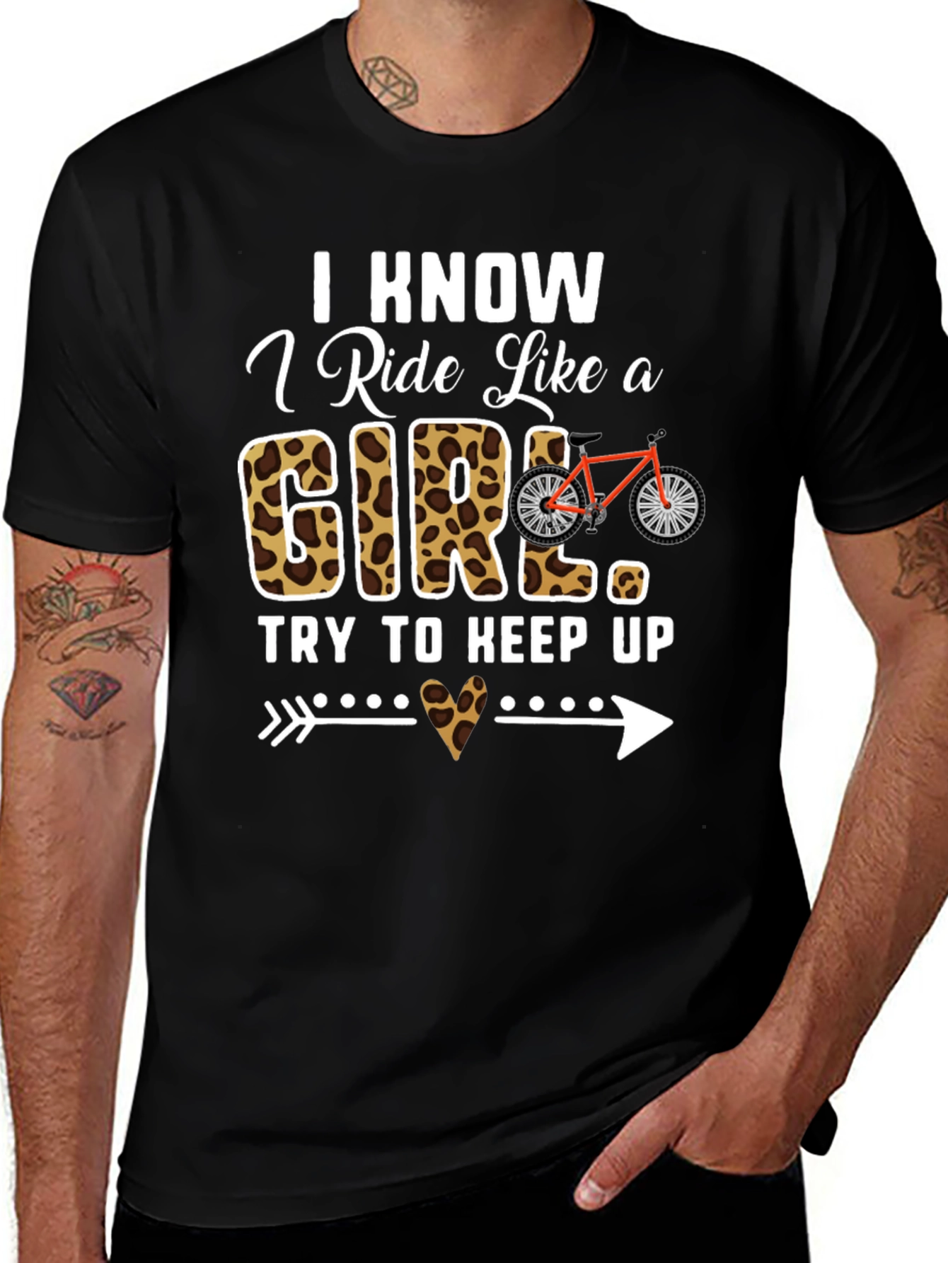 Variant 25 of I Know I Ride Like a Girl T-Shirt