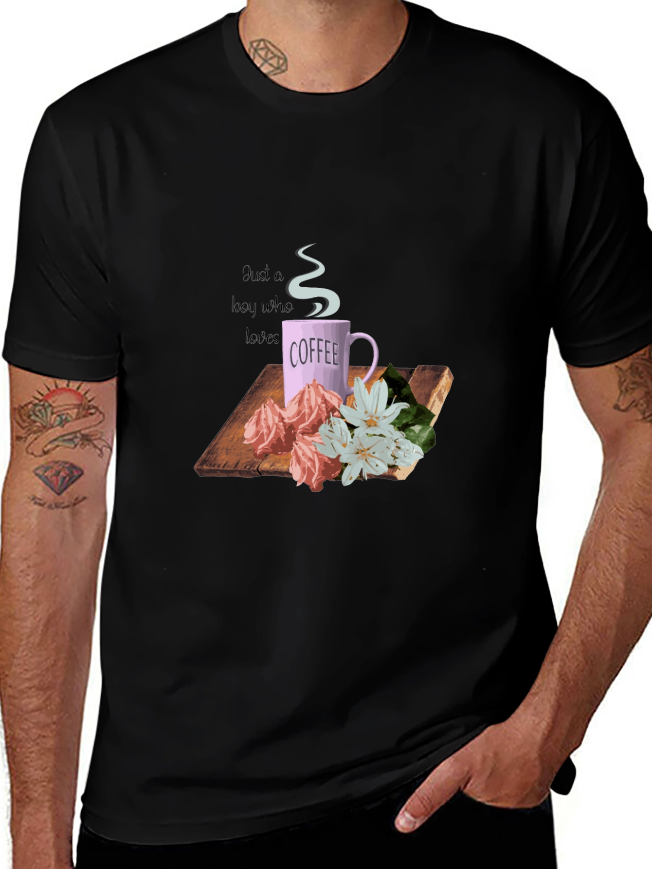 Variant 18 of Coffee Lover's Graphic T-Shirt