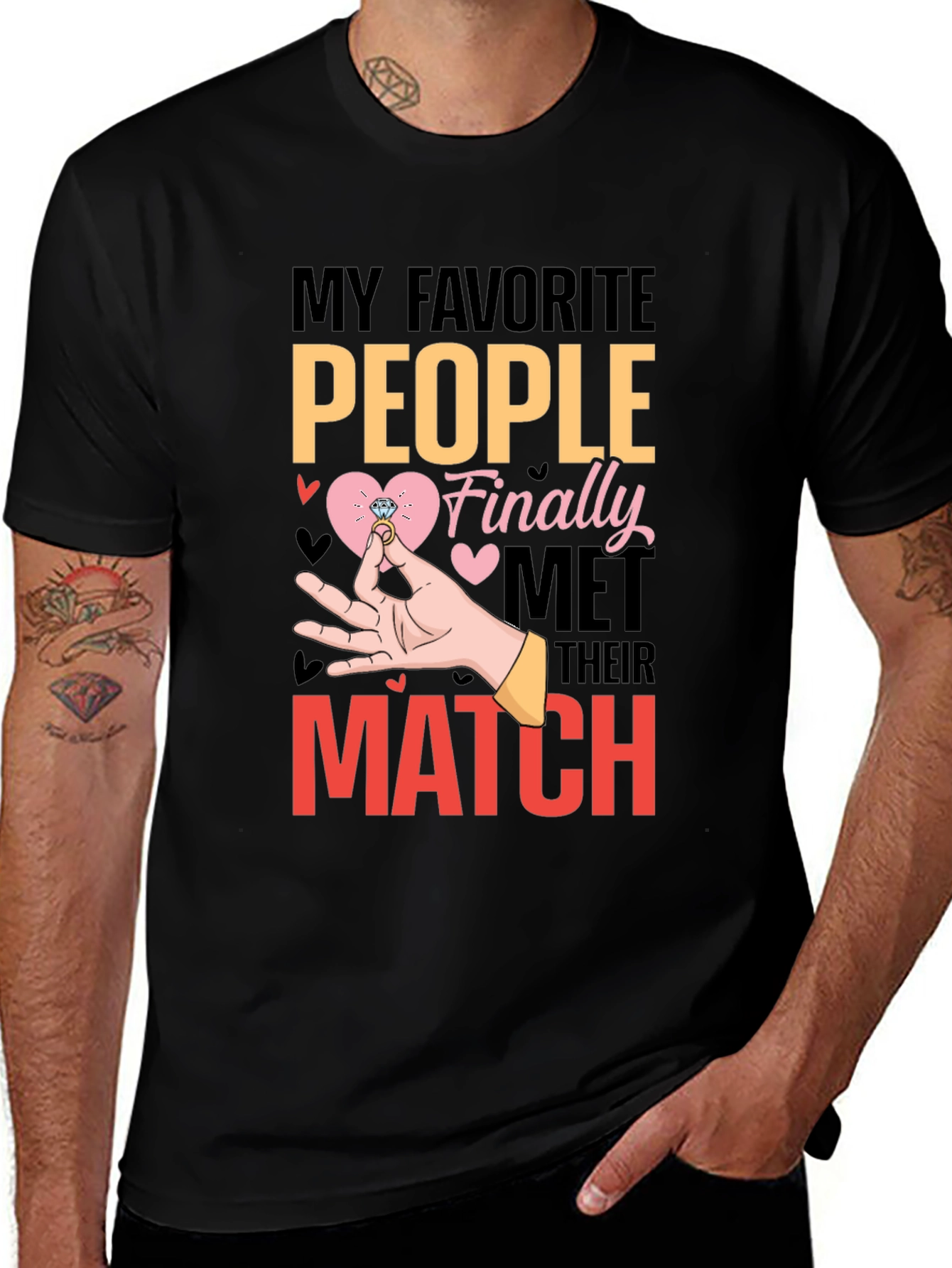 Variant 19 of My Favorite People Met Their Match T-Shirt