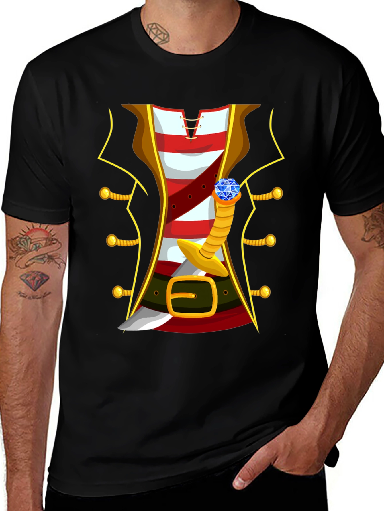 Variant 25 of Pirate Costume T-Shirt
