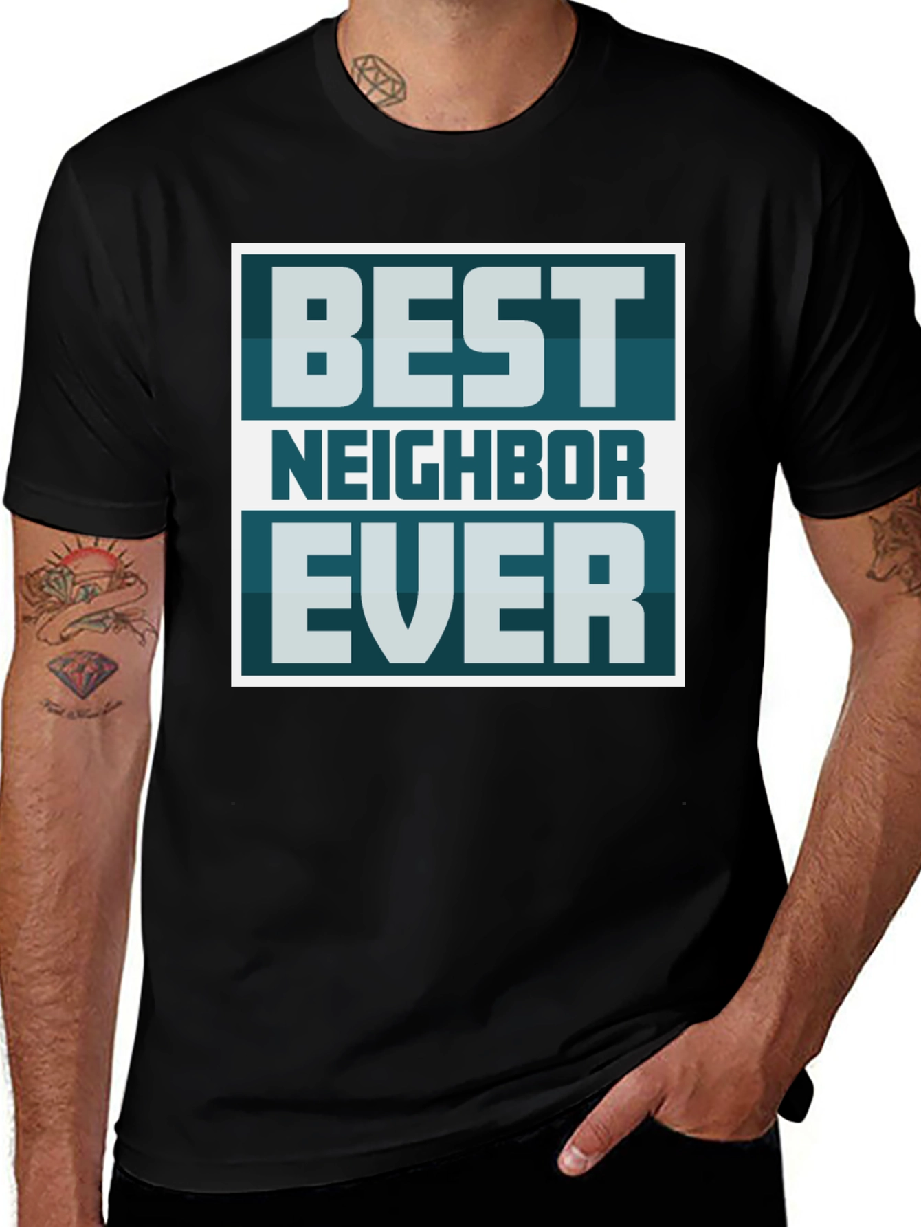 Best Neighbor Ever Graphic Tee