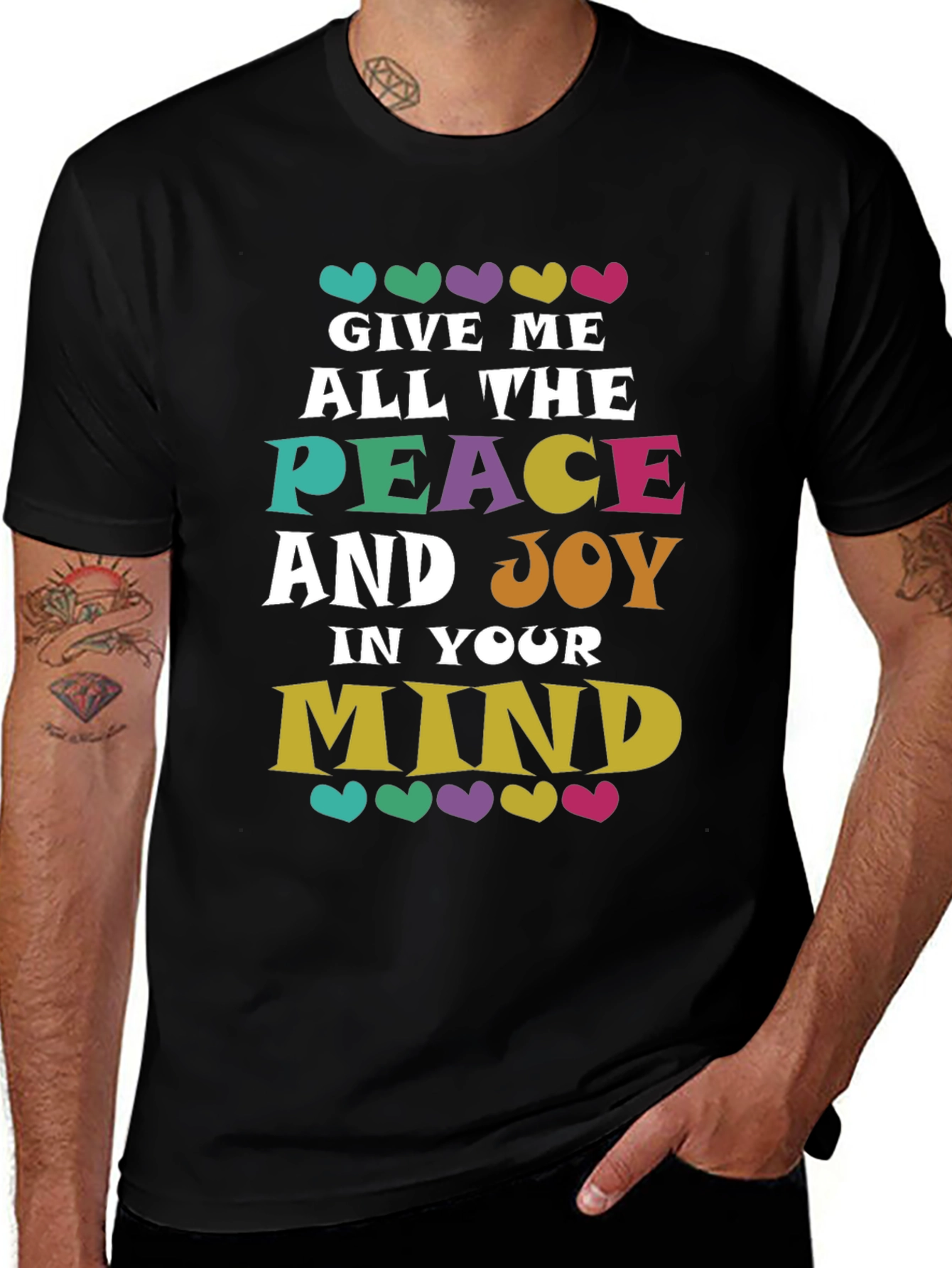 Variant 17 of Peace and Joy Mind T-Shirt