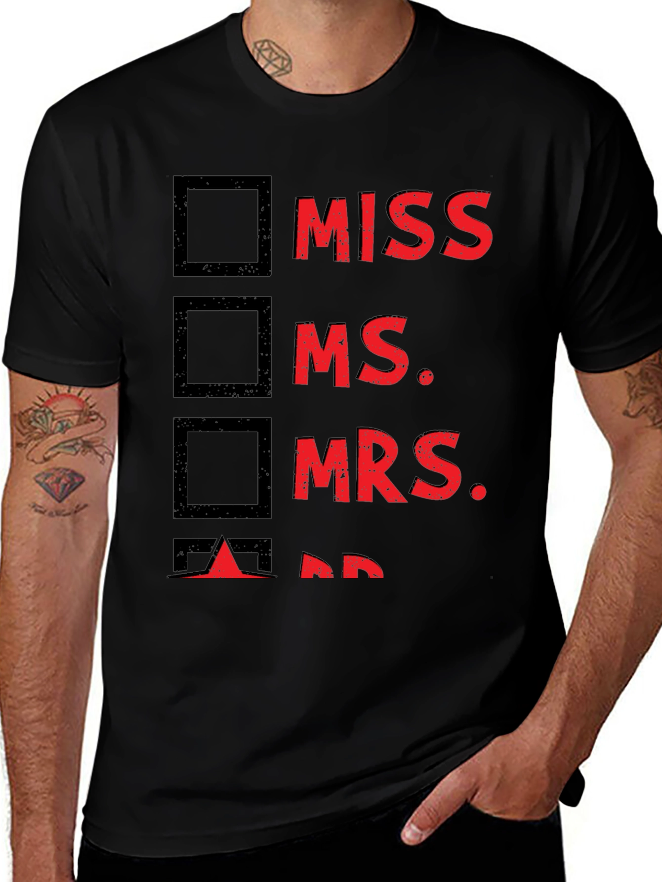 Miss Ms. Mrs. Adulting T-Shirt