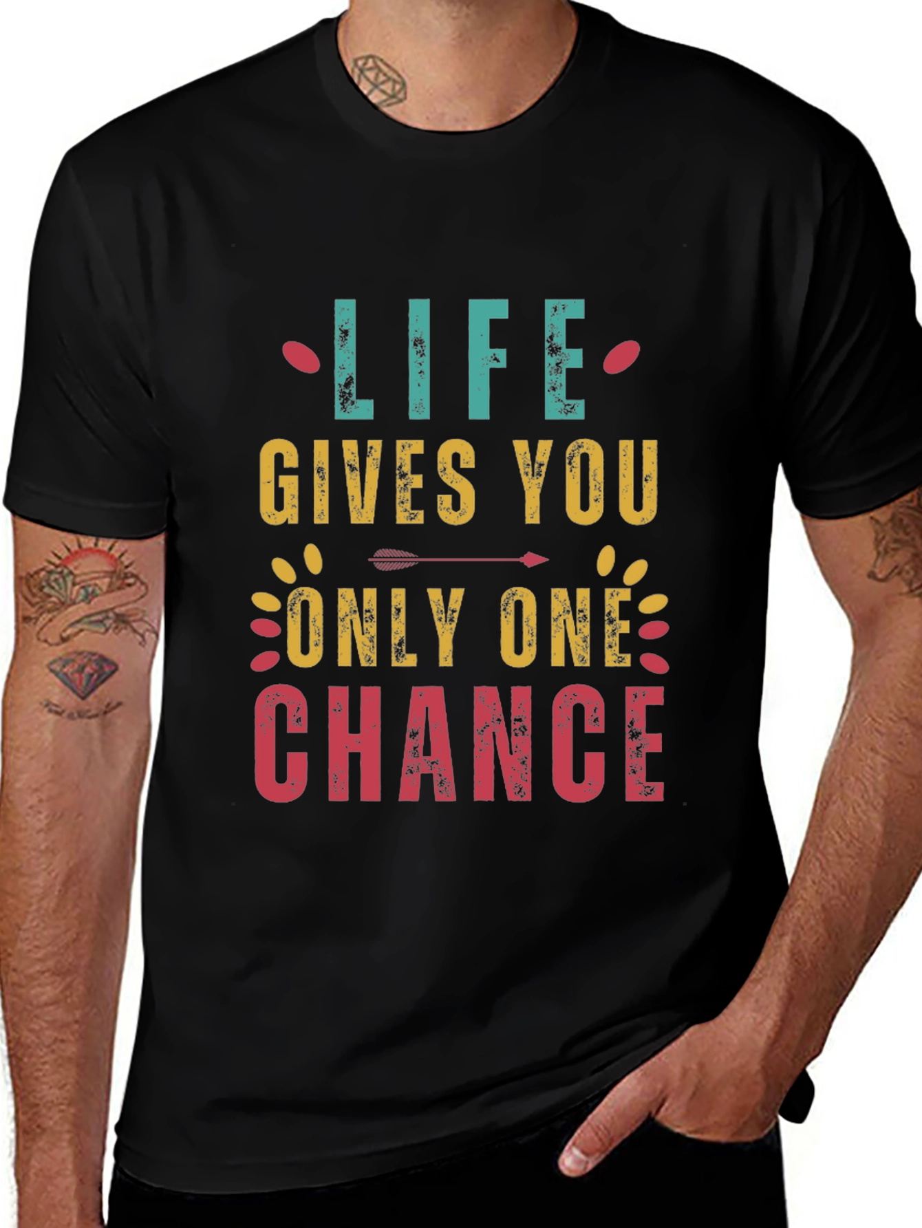 Variant 22 of Life Gives You One Chance T-Shirt