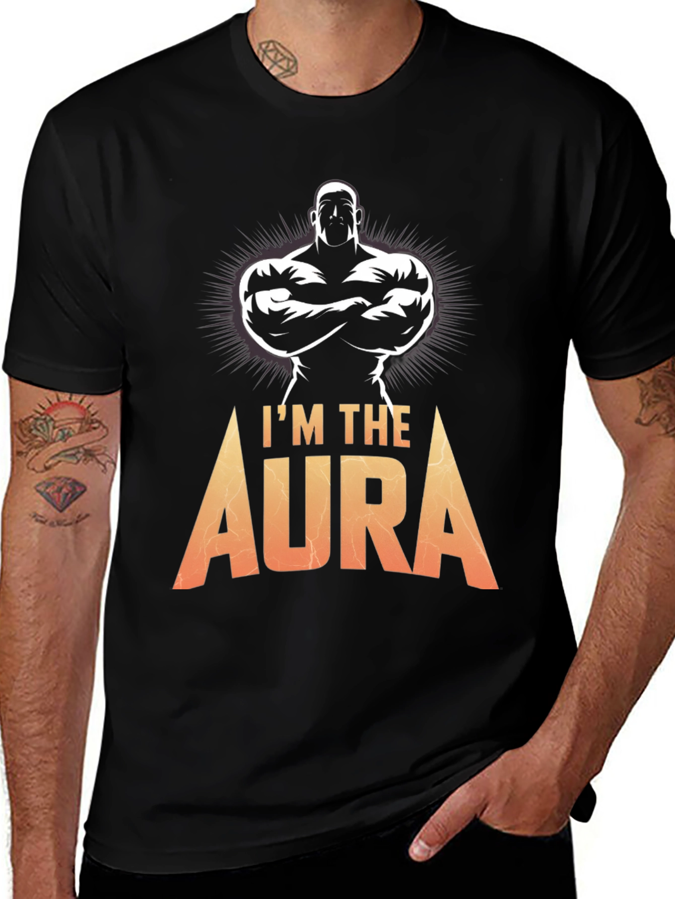 Variant 20 of I'm The Aura Graphic T-Shirt