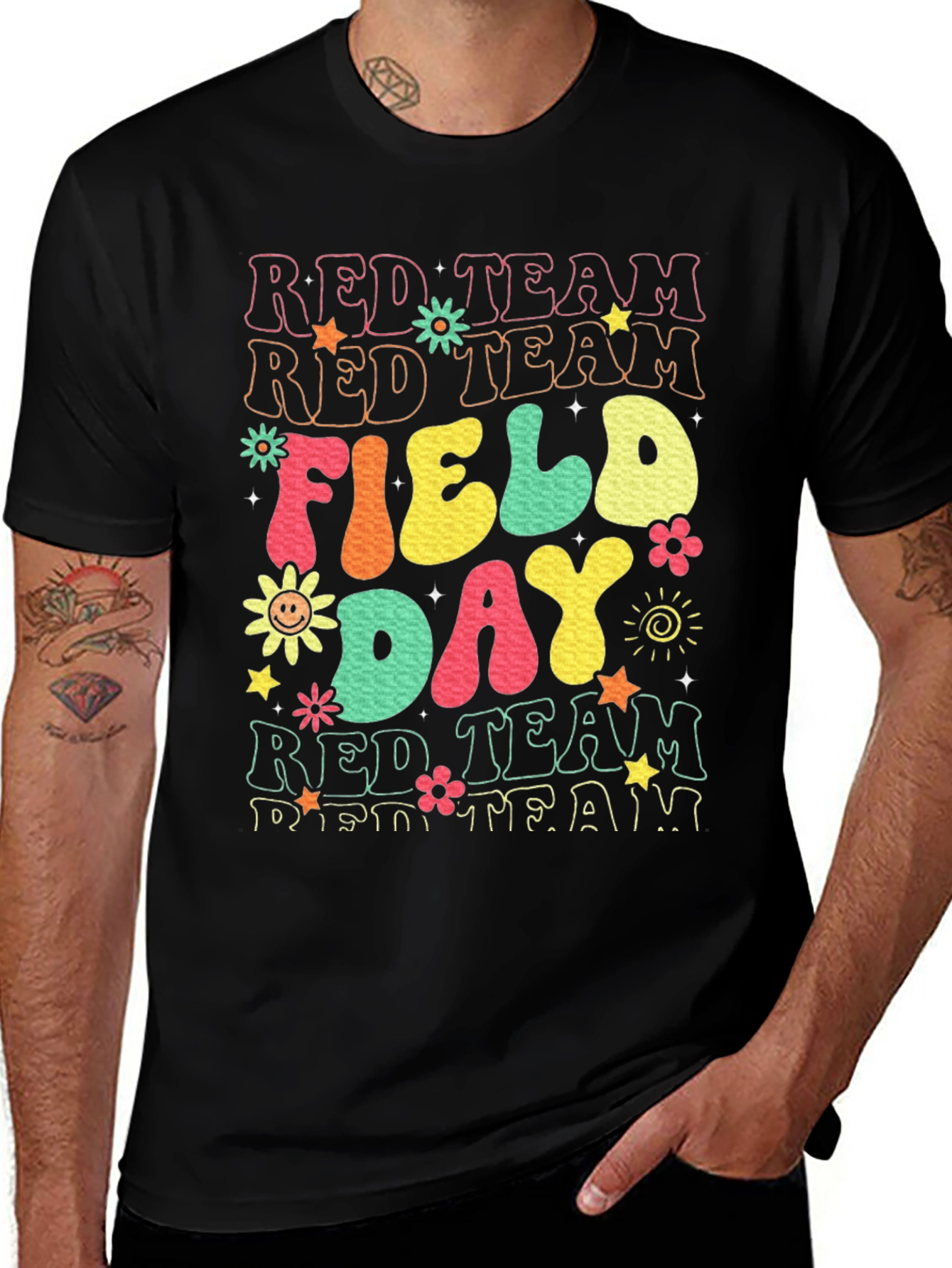 Red Team Field Day T-Shirt Retro Style