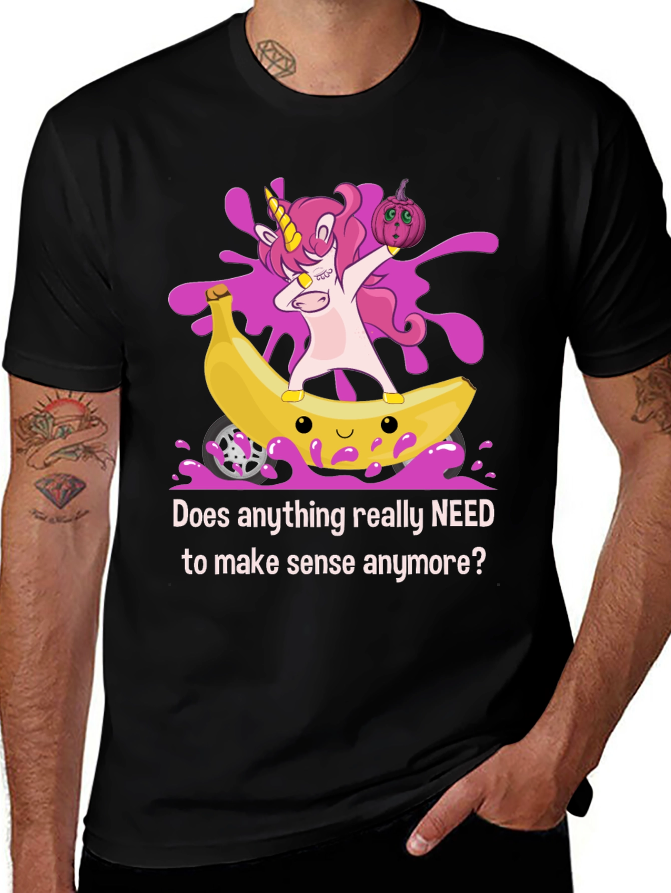 Unicorn Banana T-Shirt: Does Anything Need to Make Sense?