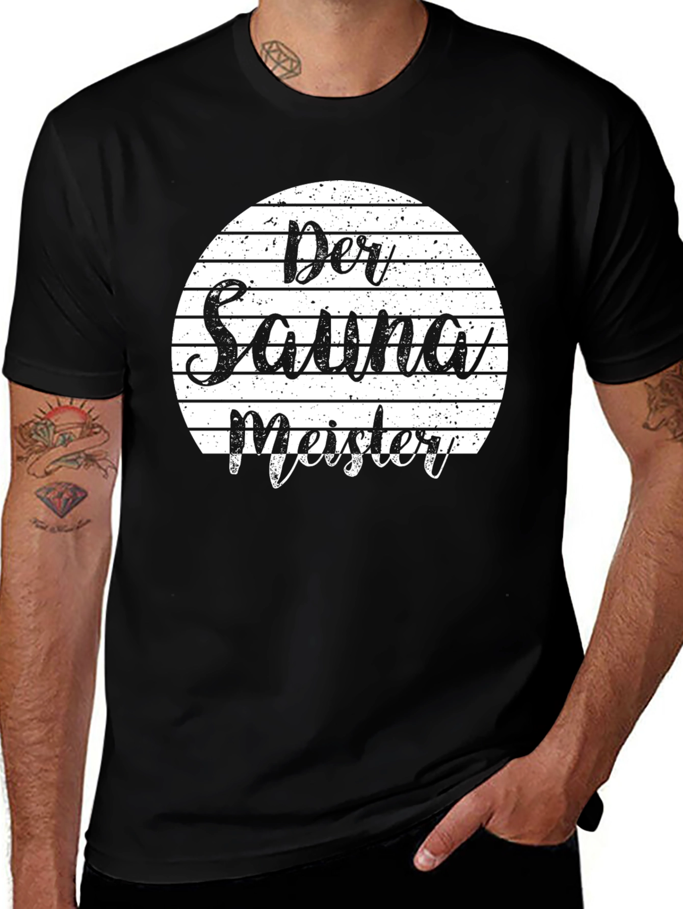 Variant 17 of Der Sauna Meister T-Shirt - Relax & Sweat!