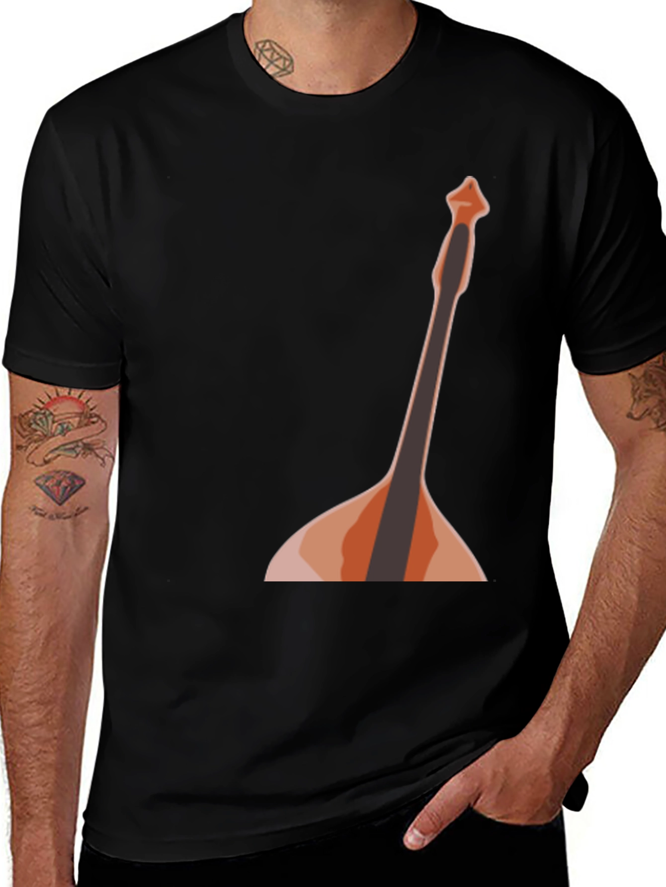 Balalaika Graphic Tee - Unique Musician Shirt