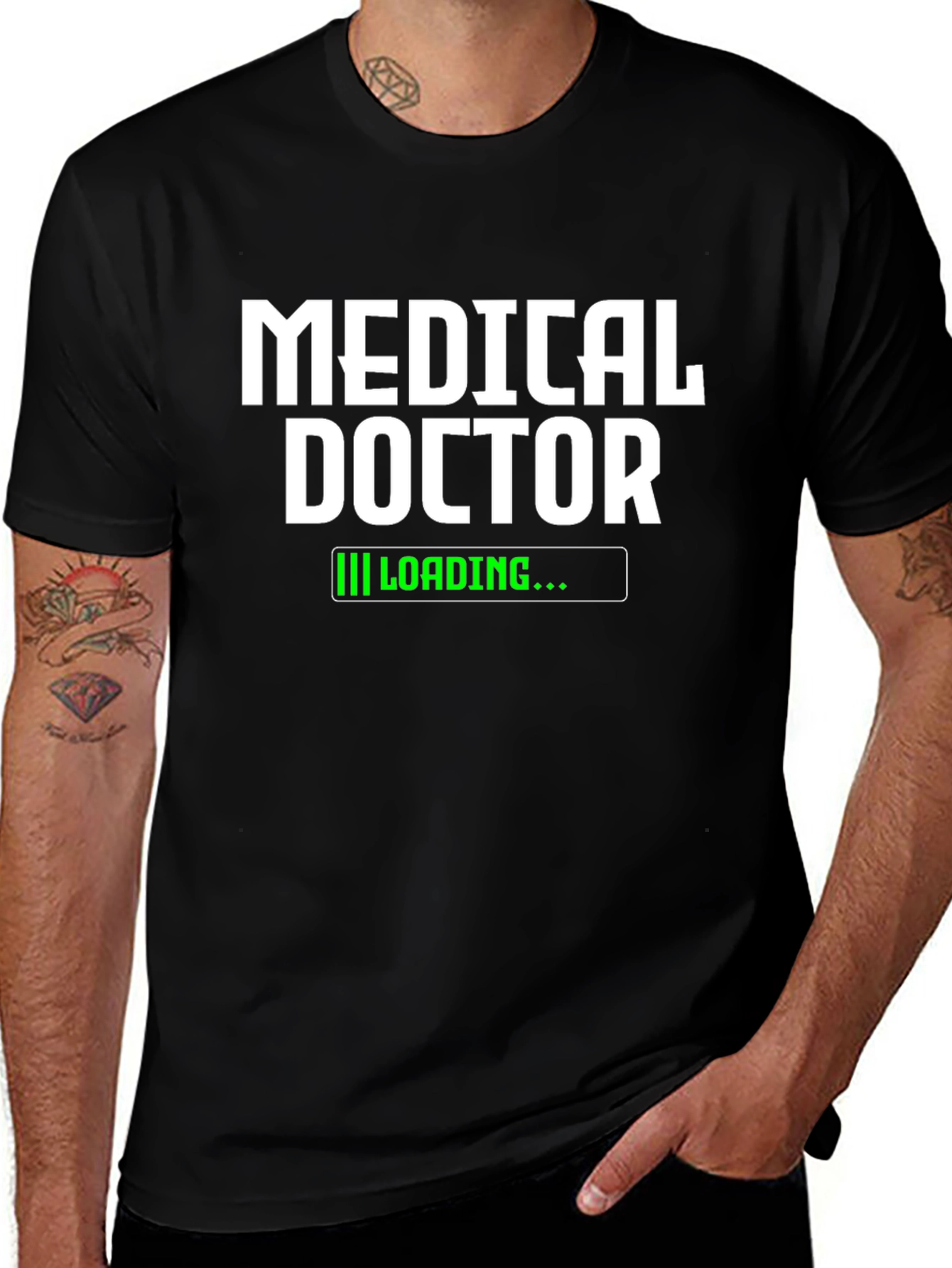 Variant 27 of Medical Doctor Loading T-Shirt - Funny Tee