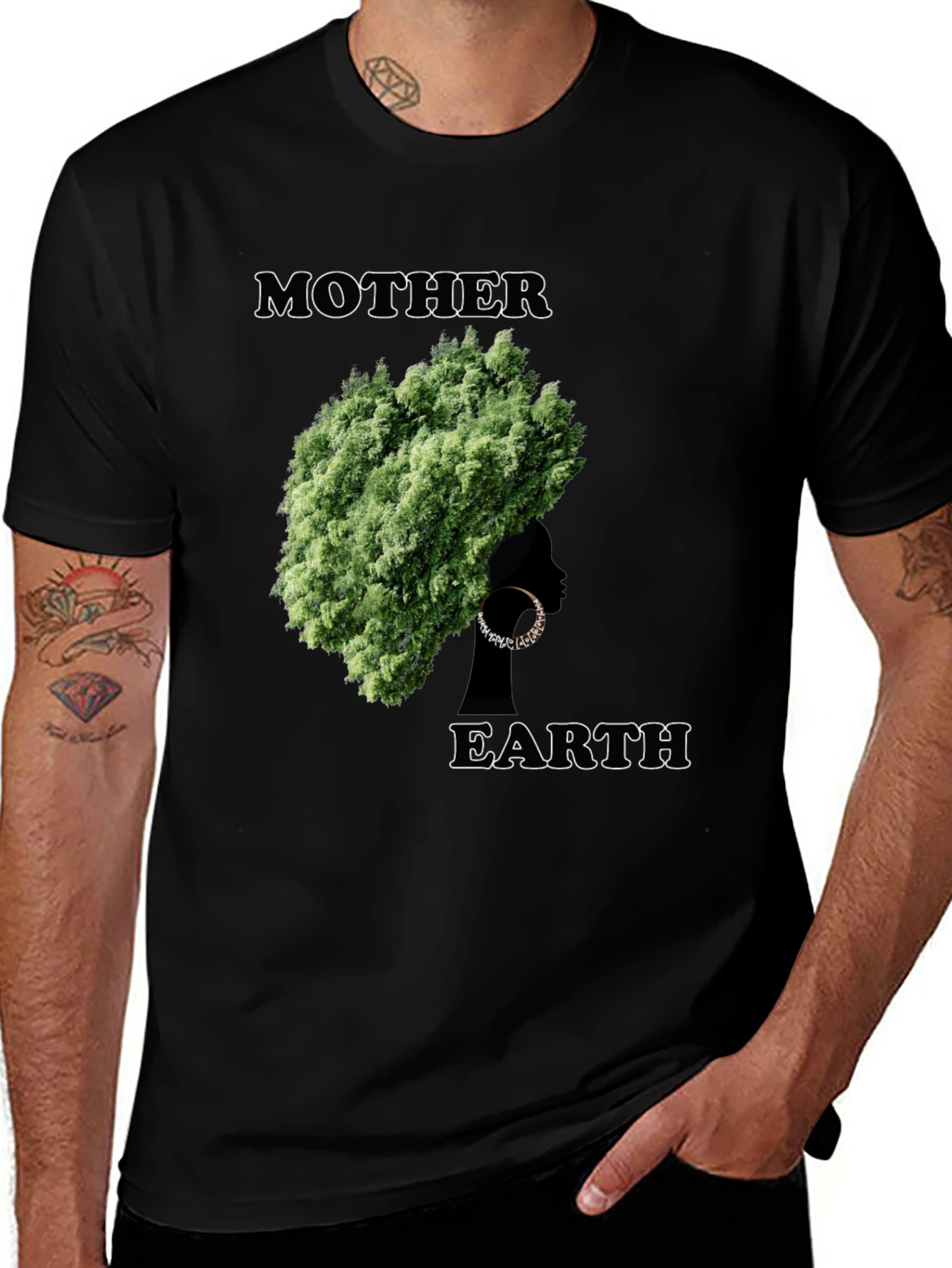 Mother Earth T-Shirt - Eco-Friendly Design