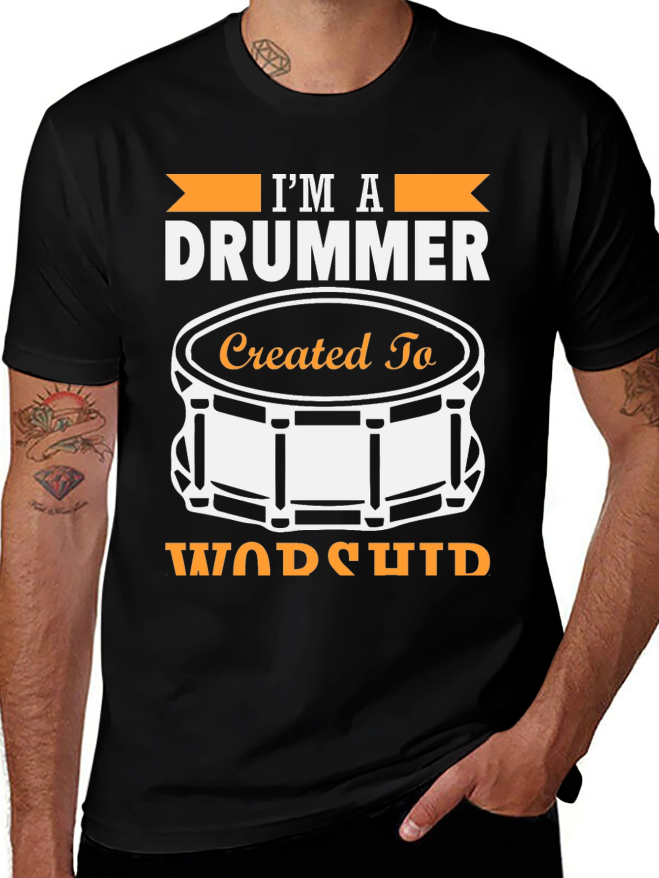 Variant 14 of I'm a Drummer T-Shirt