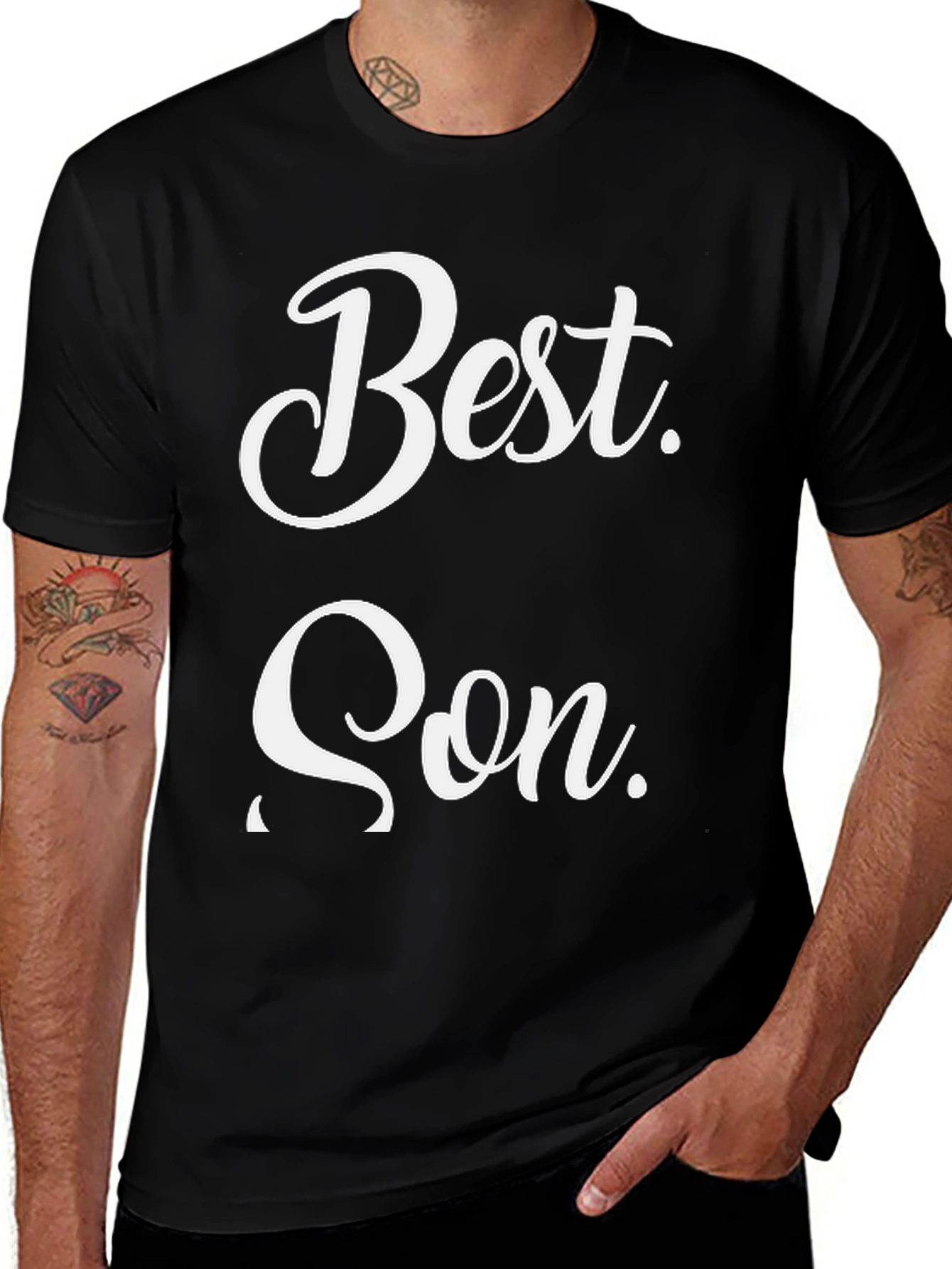 Variant 10 of Best Son Graphic T-Shirt - Stylish Cotton Blend Tee
