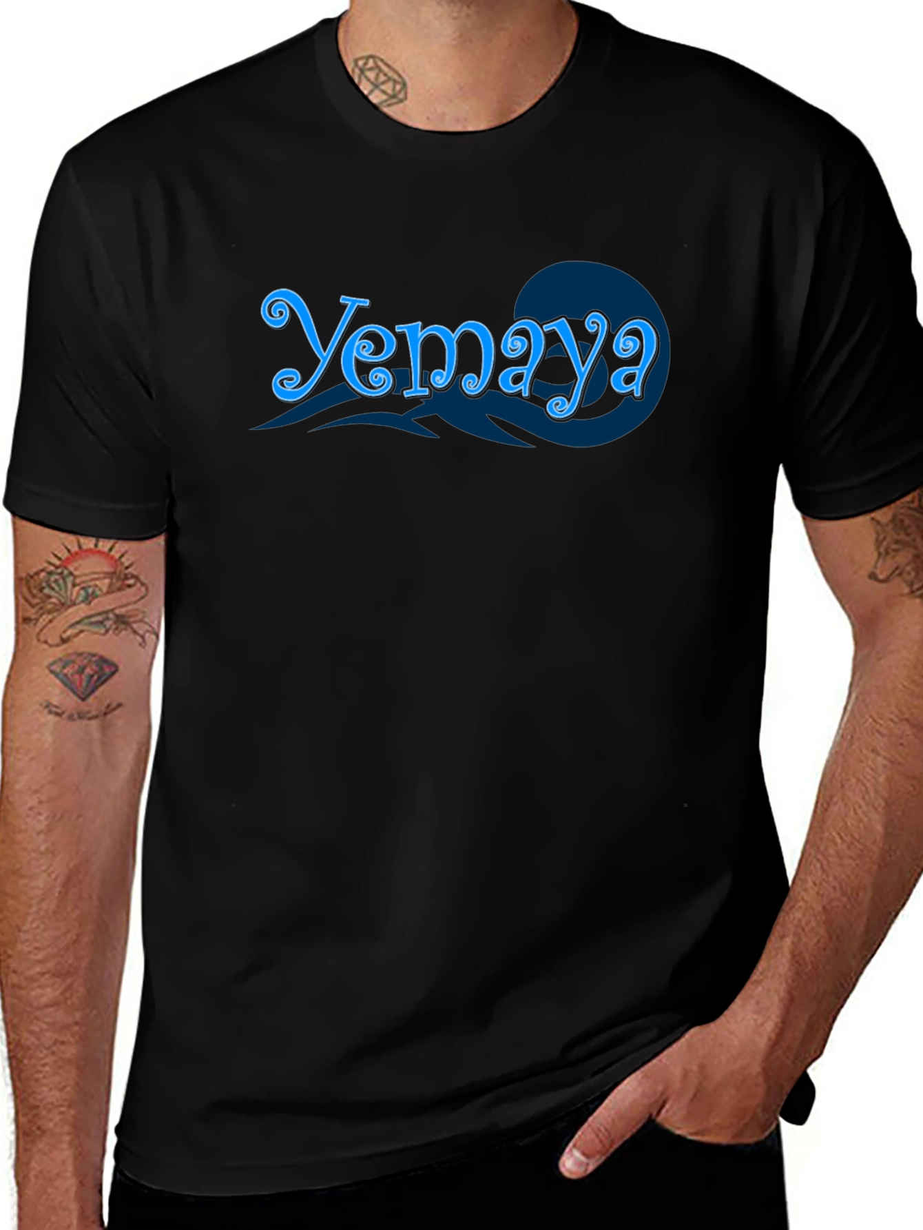Variant 12 of Yemaya Graphic T-Shirt - Soft Cotton Tee