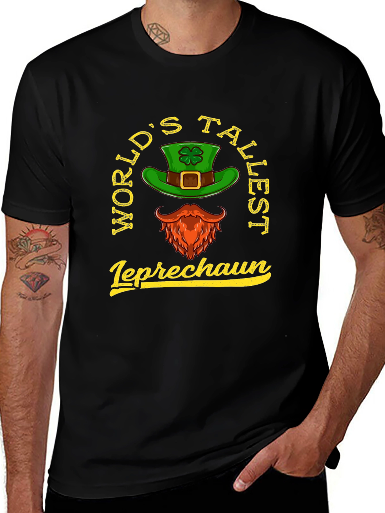World's Tallest Leprechaun Graphic Tee