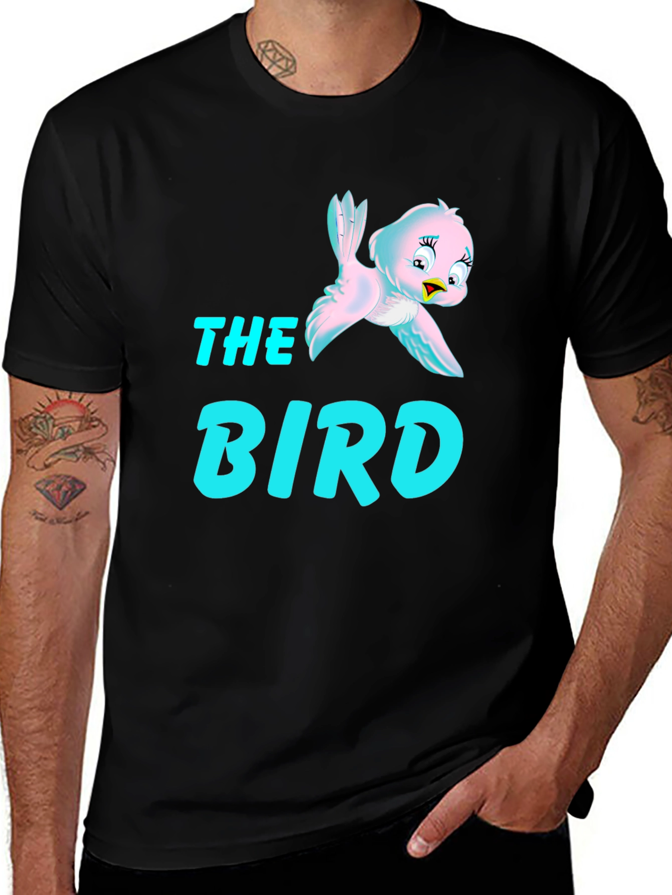 Variant 15 of The Bird Graphic Tee - Fun & Stylish Casual Wear