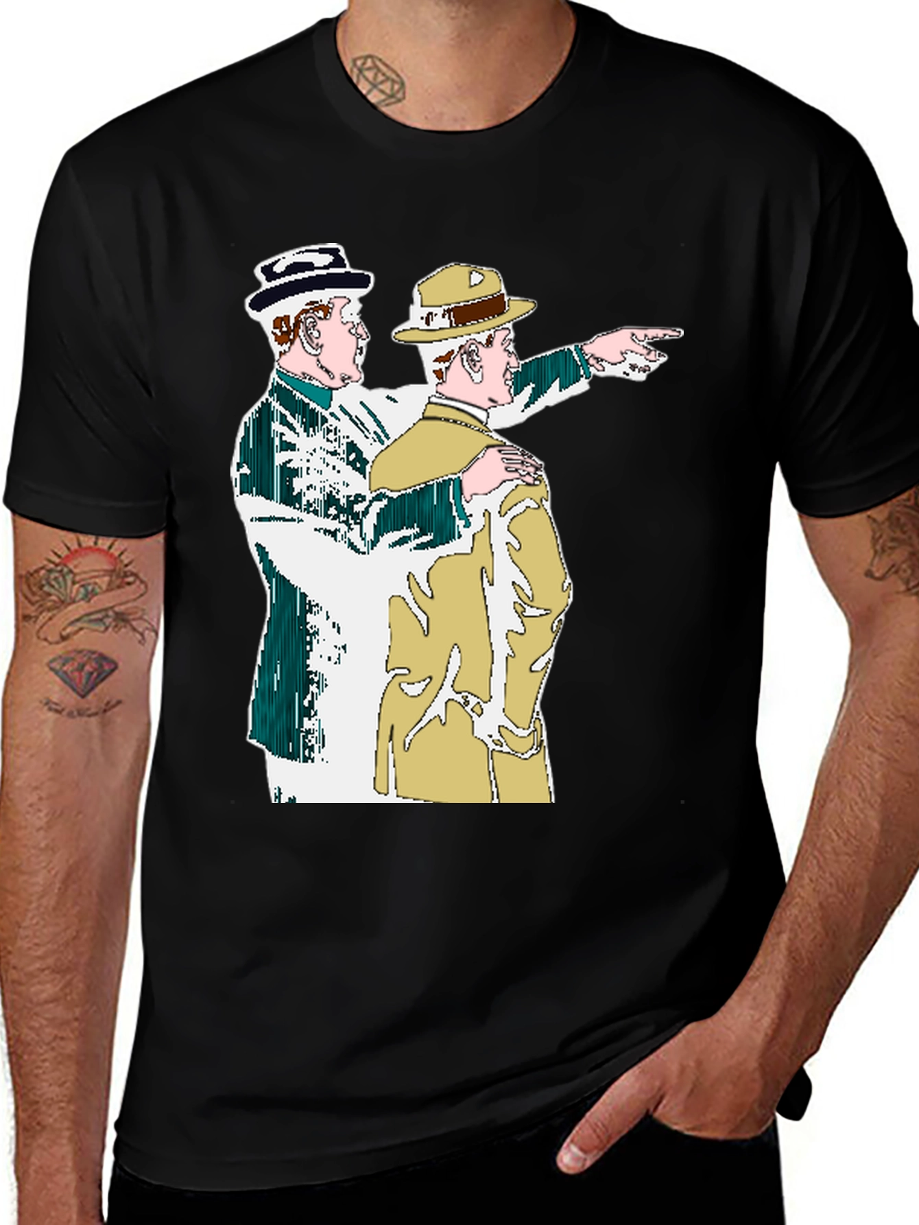Retro Detective Graphic Tee