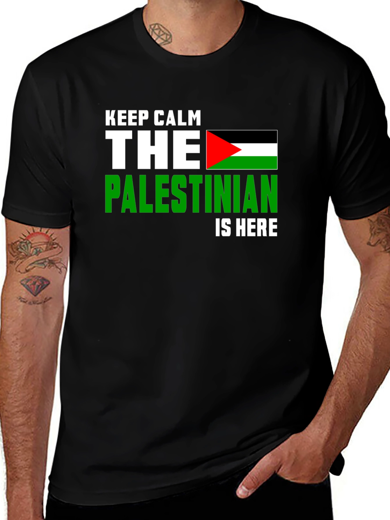 Keep Calm Palestinian T-Shirt