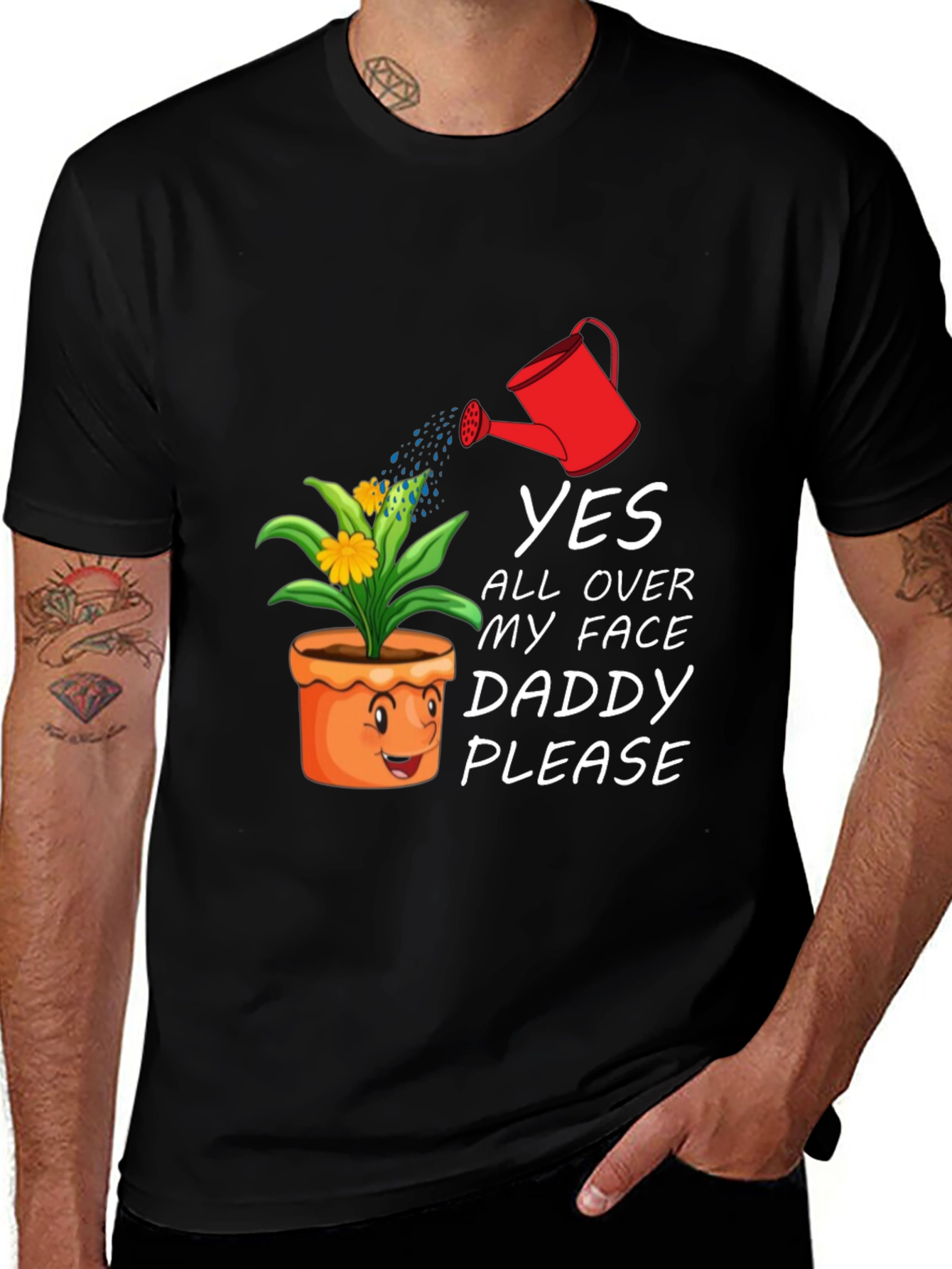 Variant 17 of Funny Gardening Humor T-Shirt - Daddy Please