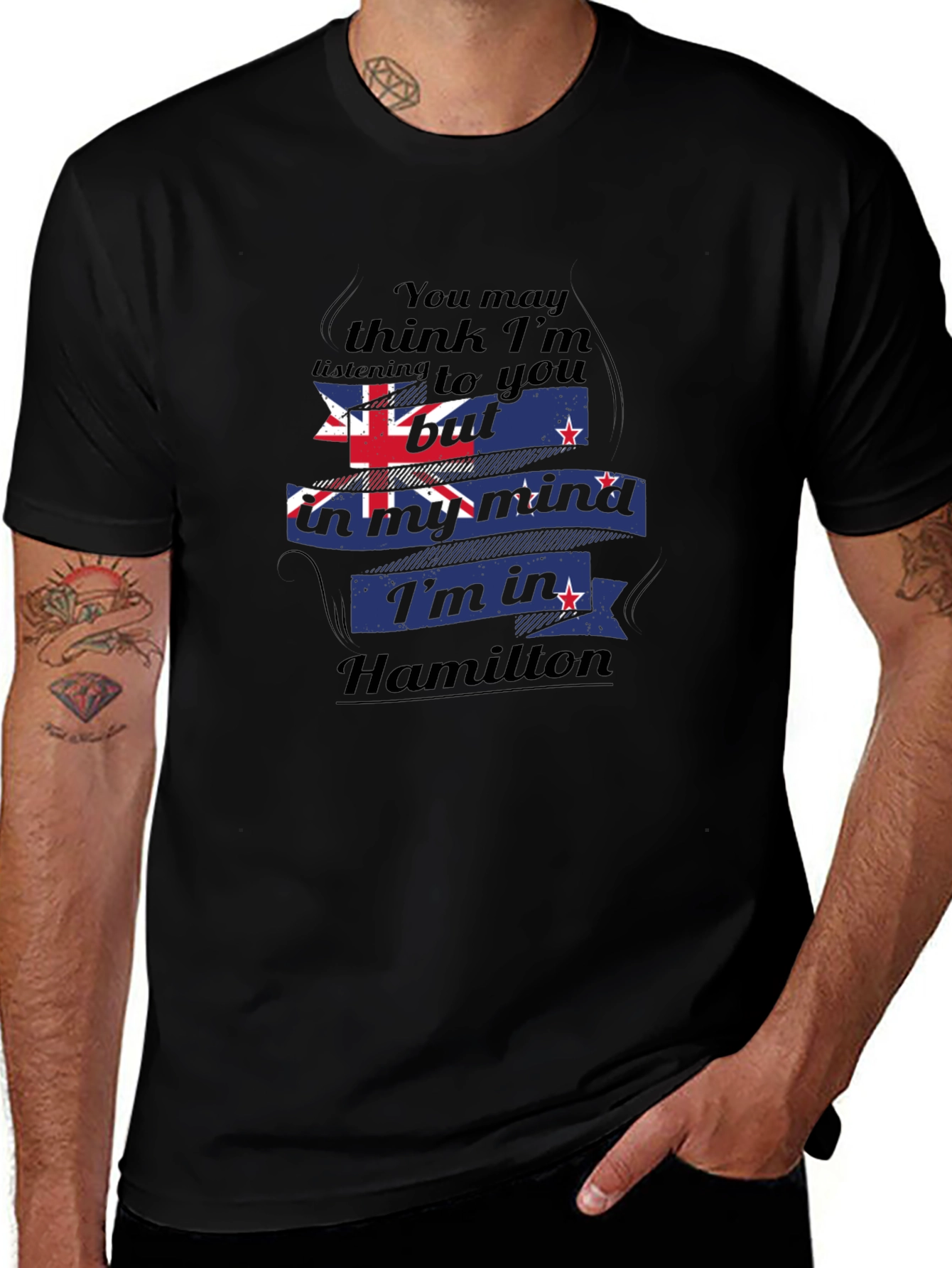 Hamilton New Zealand Mind T-Shirt