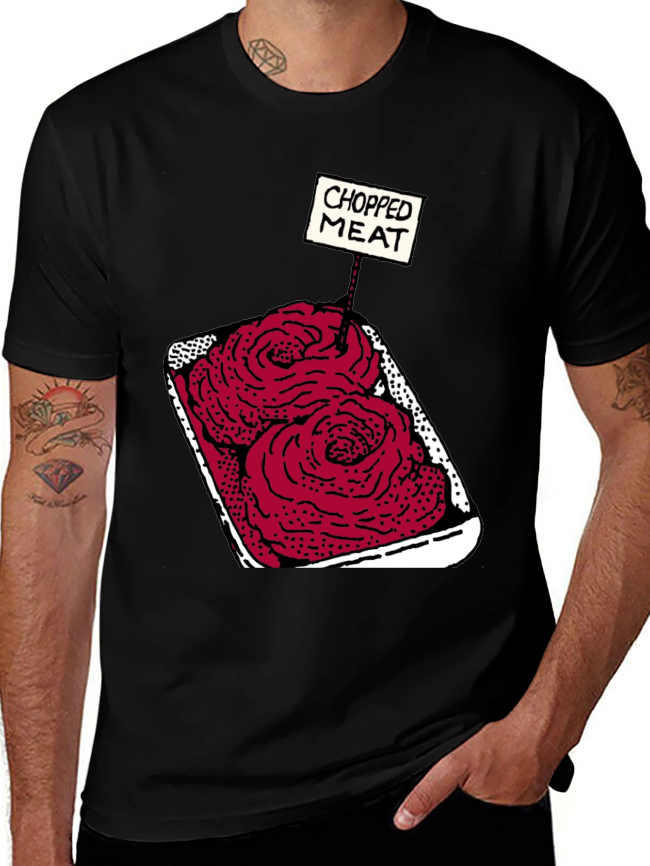 Variant 5 of Chopped Meat Graphic T-Shirt - Unisex