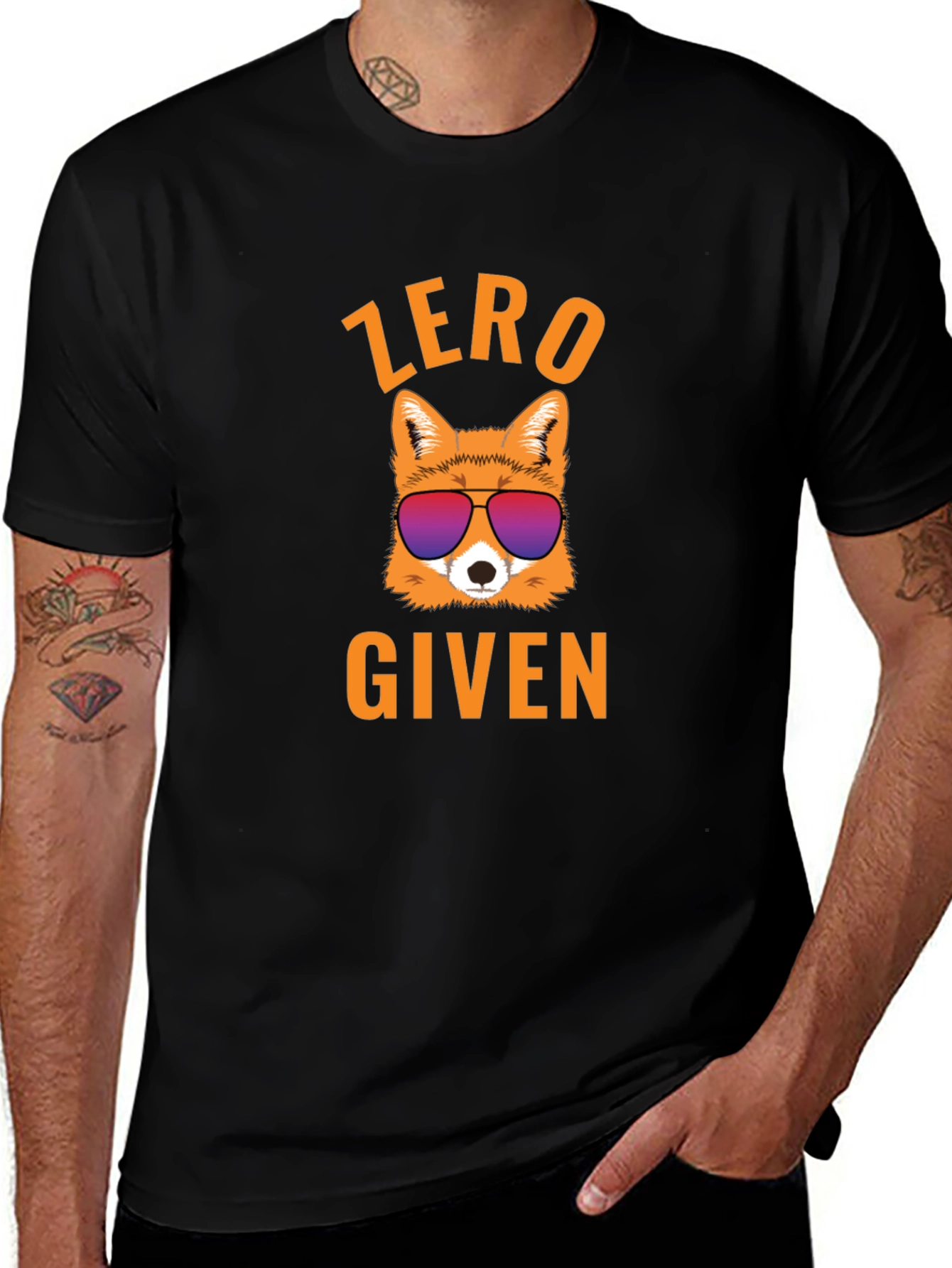 Variant 27 of Zero Fox Given T-Shirt - Funny Graphic Tee