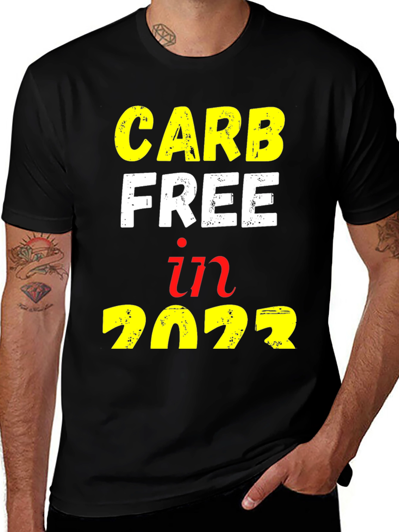 Variant 25 of Carb Free in 2072 Graphic T-Shirt