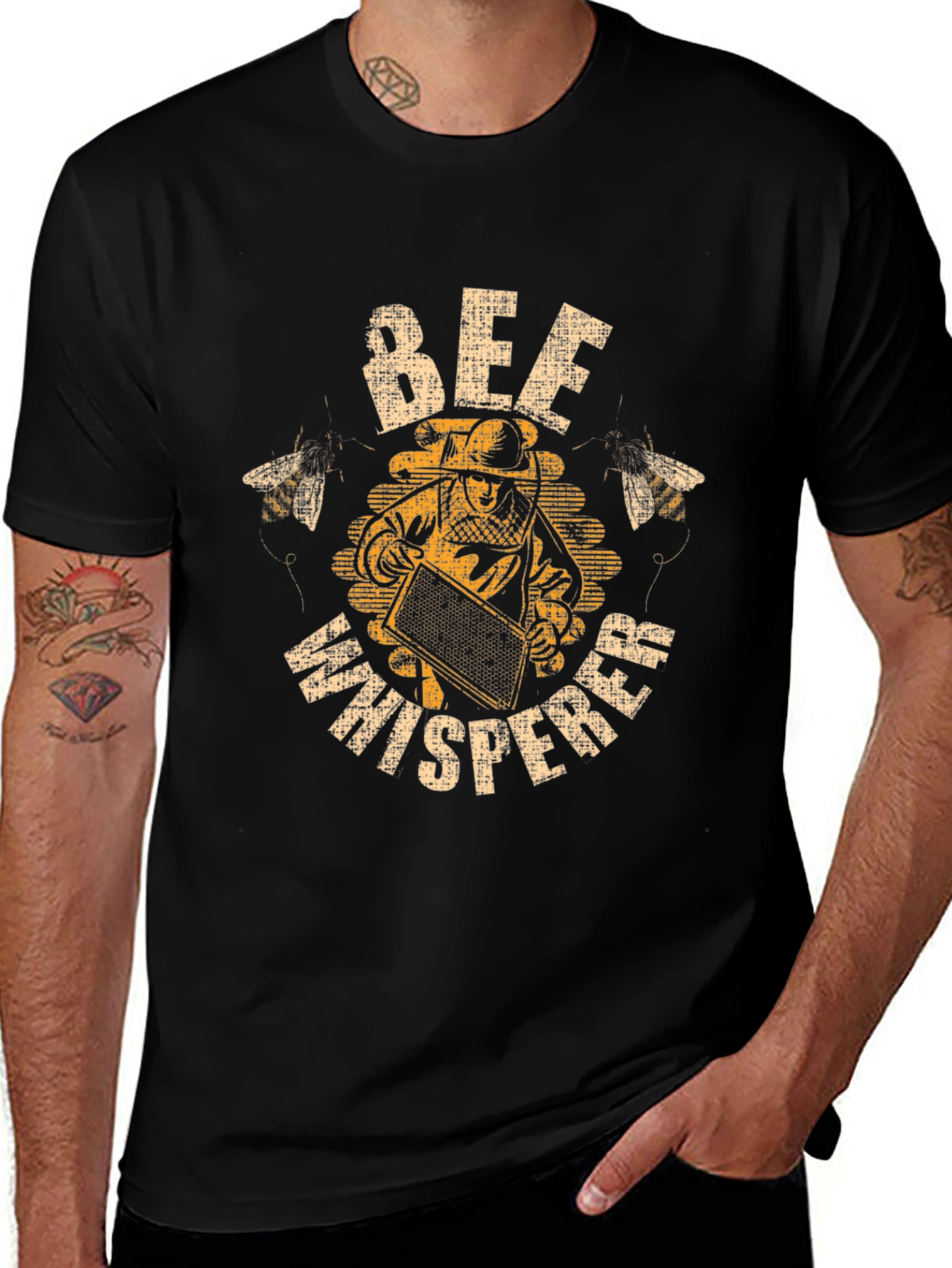 Variant 16 of Bee Whisperer T-Shirt Beekeeper Apparel
