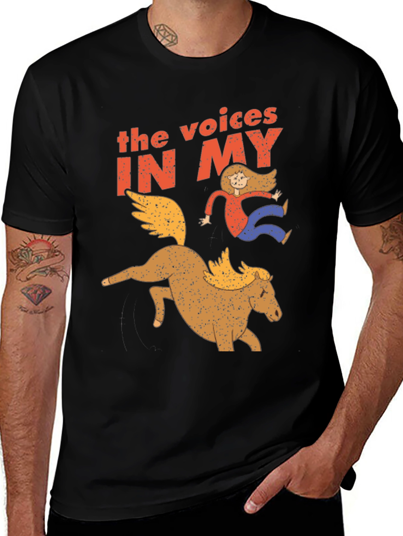 Variant 9 of The Voices In My Head T-Shirt