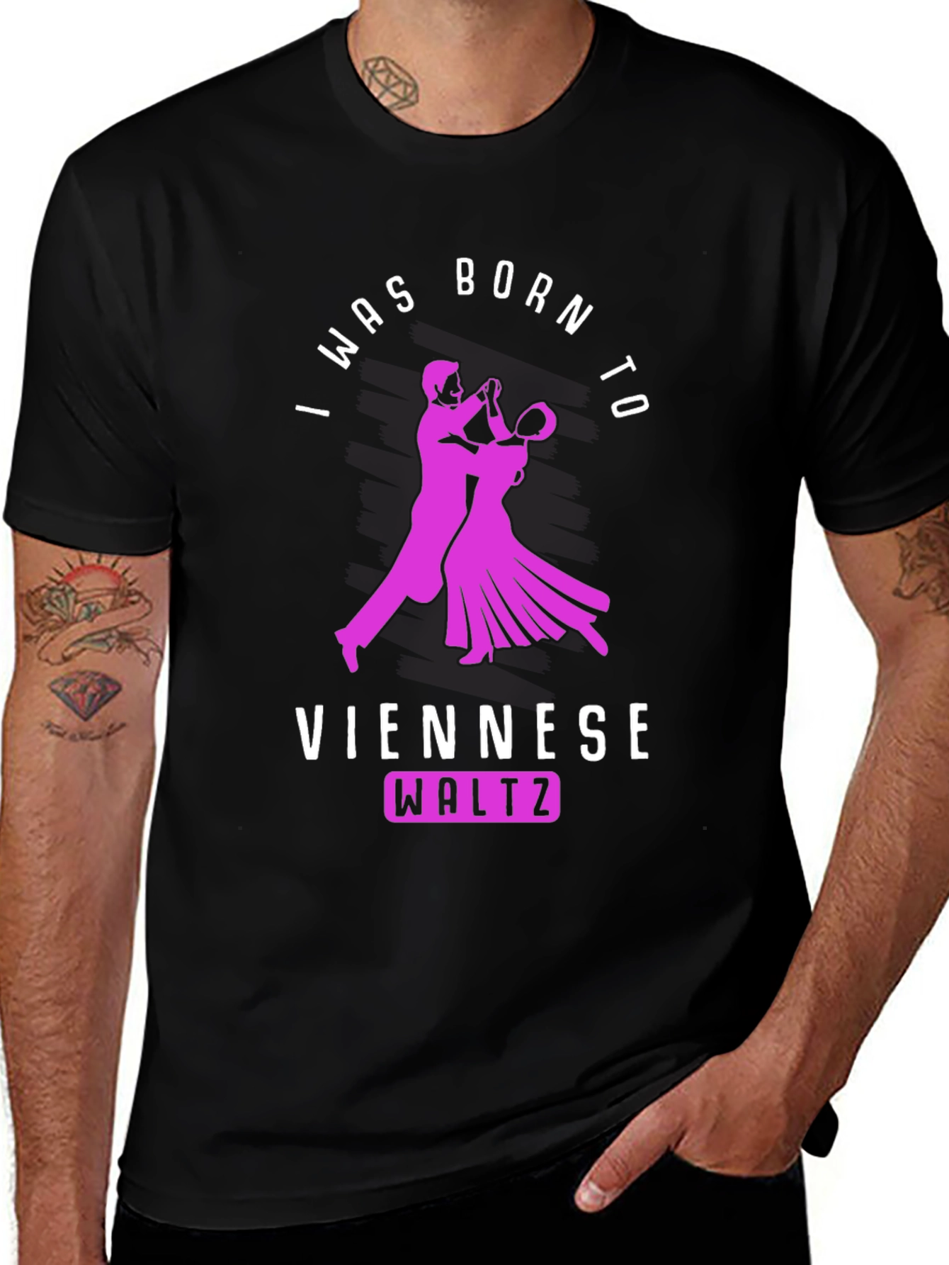 Variant 21 of I Was Born To Viennese Waltz Graphic T-Shirt