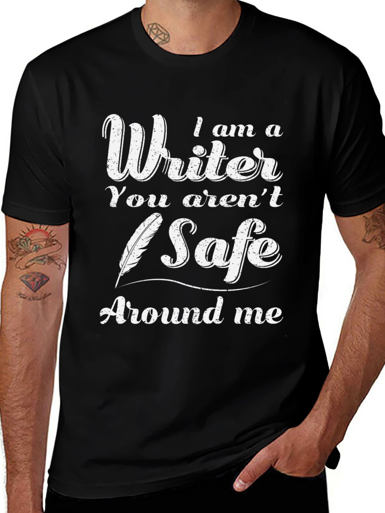 Variant 20 of I am a Writer Funny Novelty T-Shirt