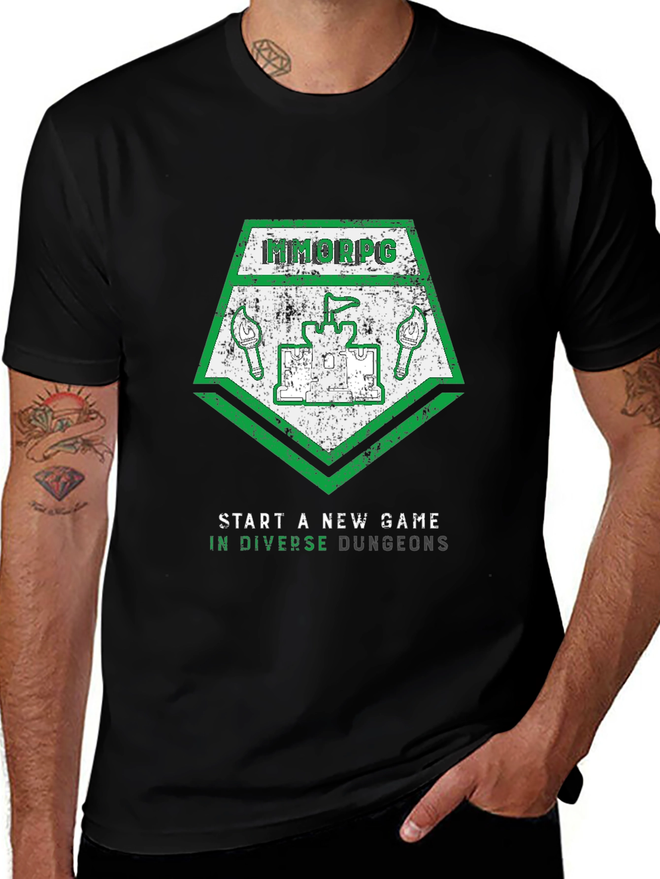 MMORPG T-Shirt - Start a New Game