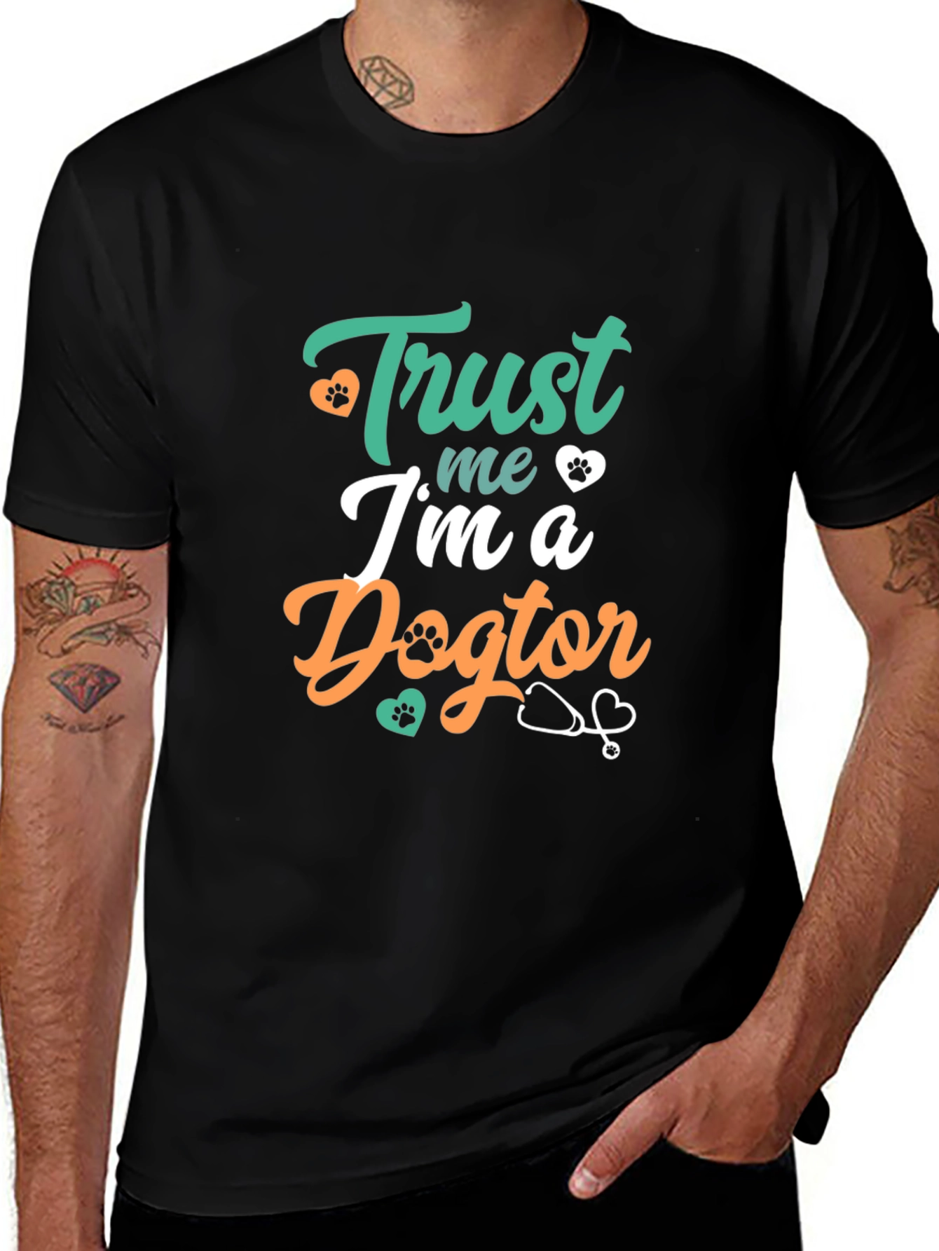 Variant 7 of Trust Me I'm a Dogtor T-Shirt