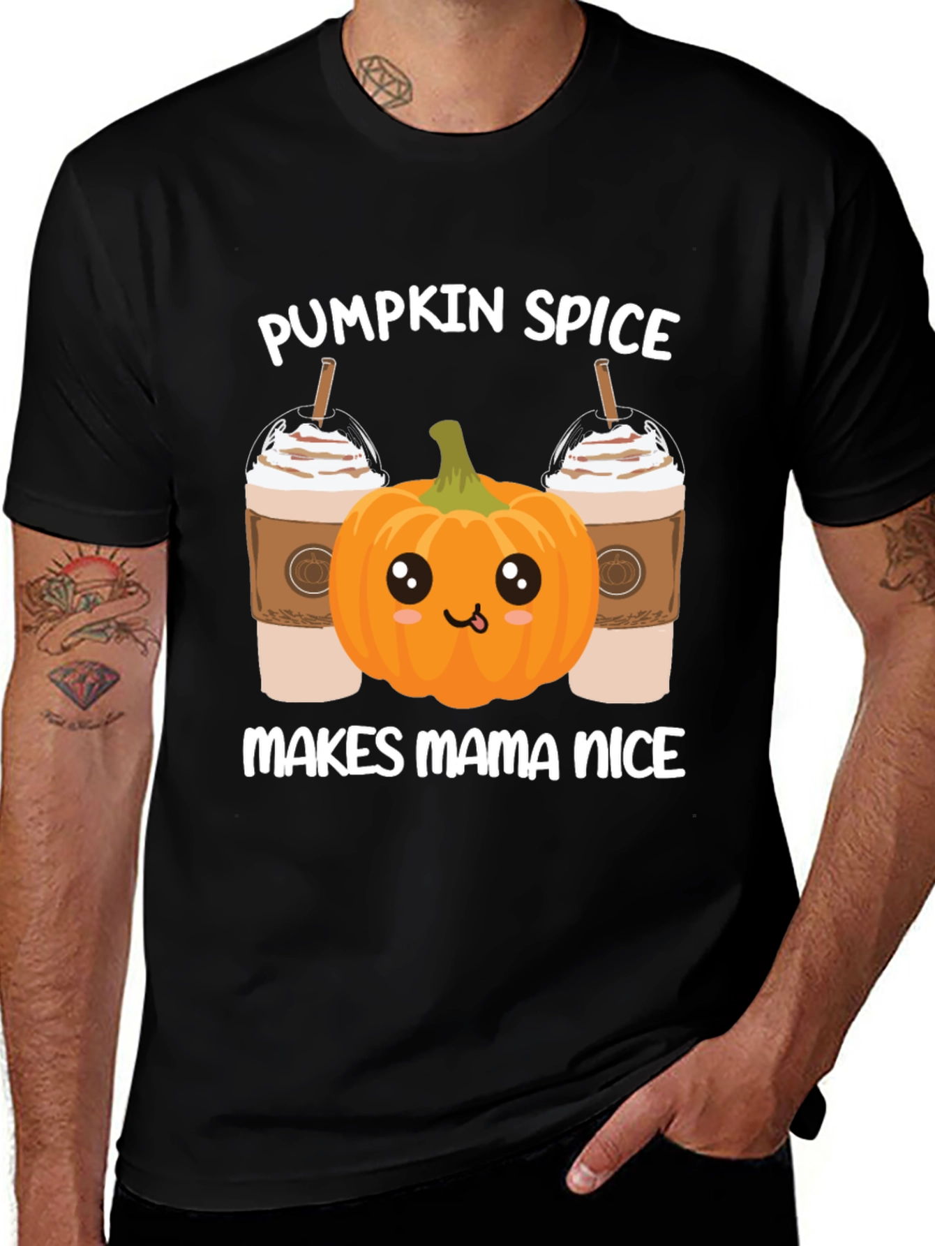 Variant 6 of Pumpkin Spice Makes Mama Nice T-Shirt