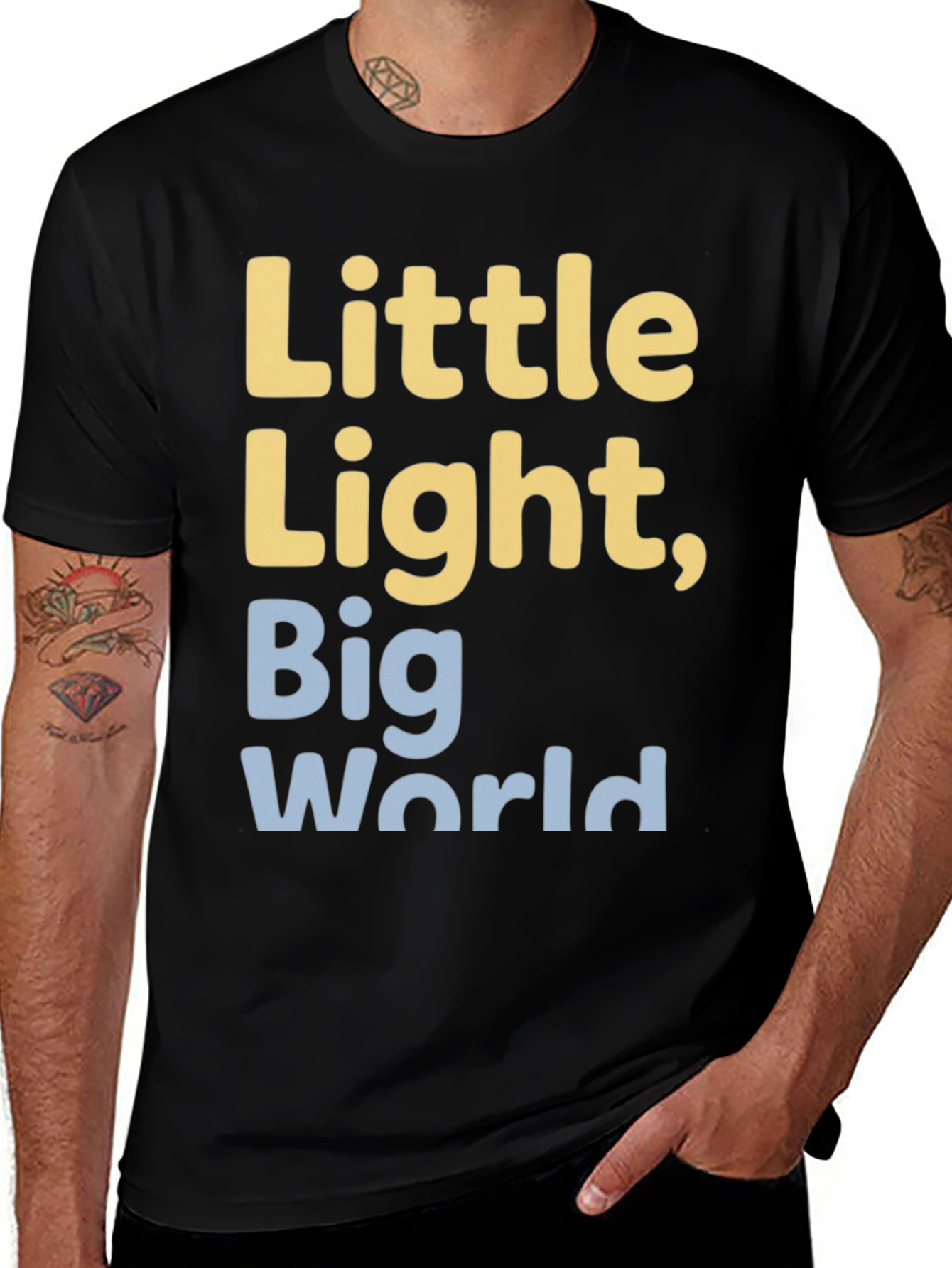 Variant 25 of Little Light, Big World Graphic T-Shirt