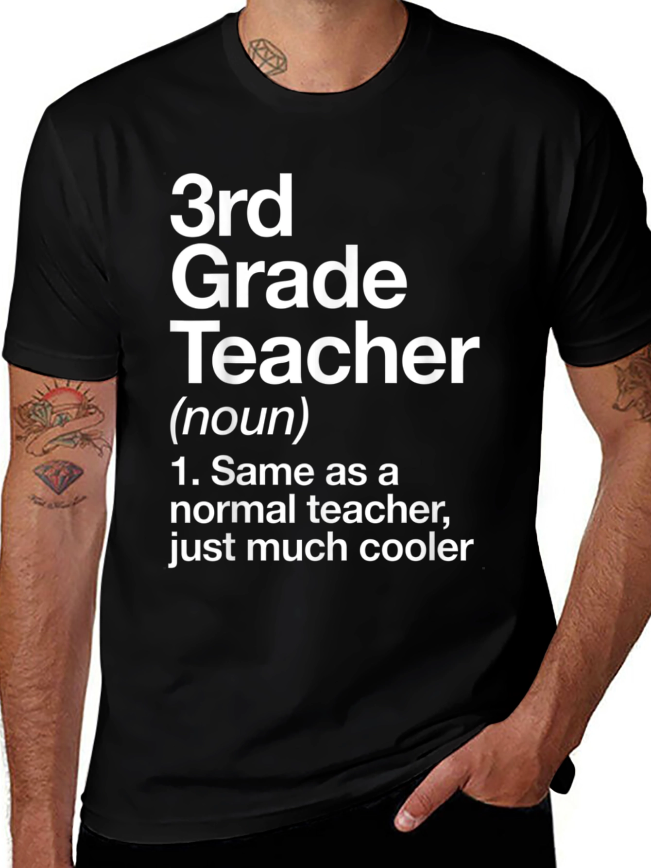 3rd Grade Teacher T-Shirt - Funny Noun Definition