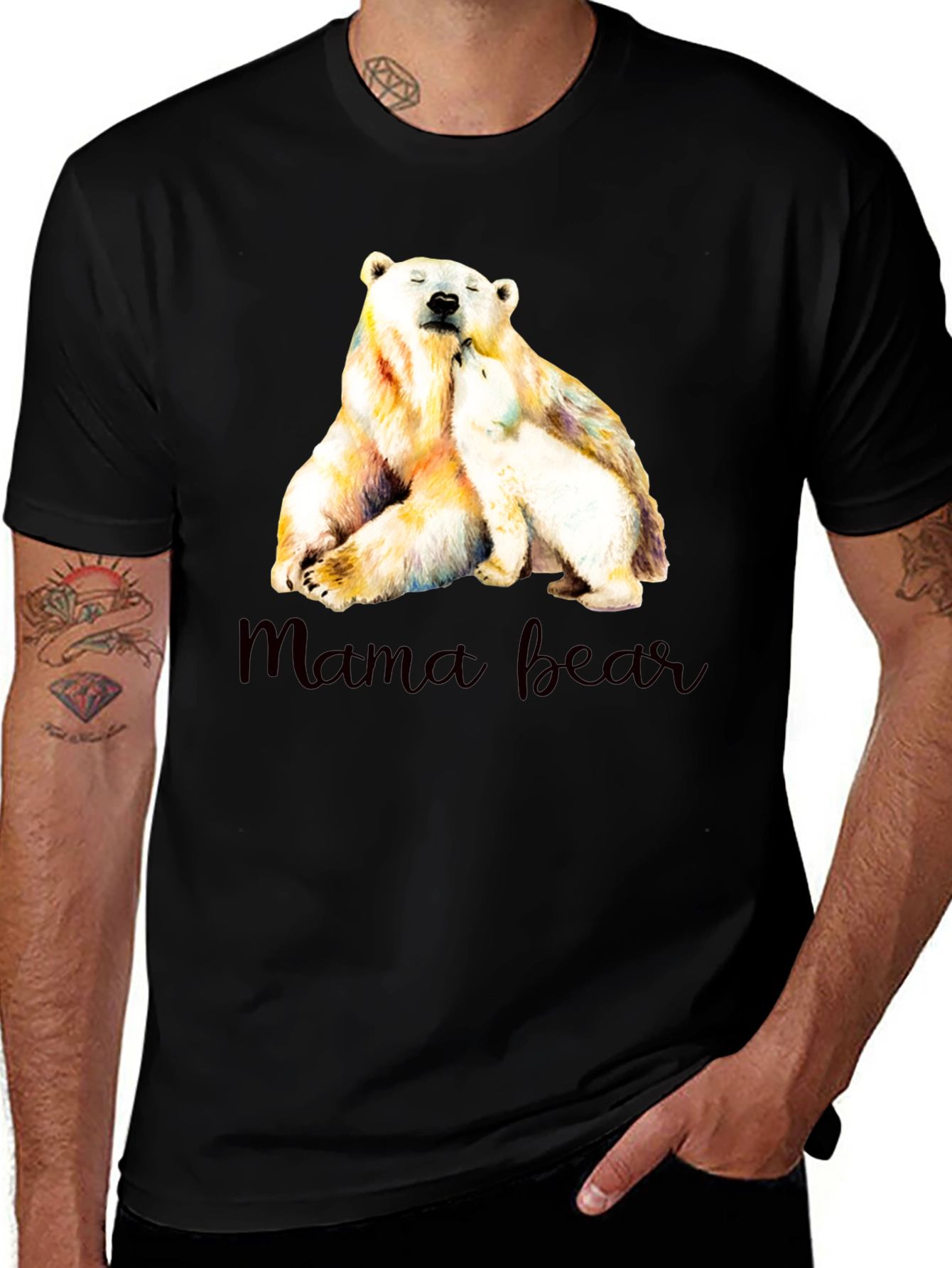 Mama Bear Graphic T-Shirt