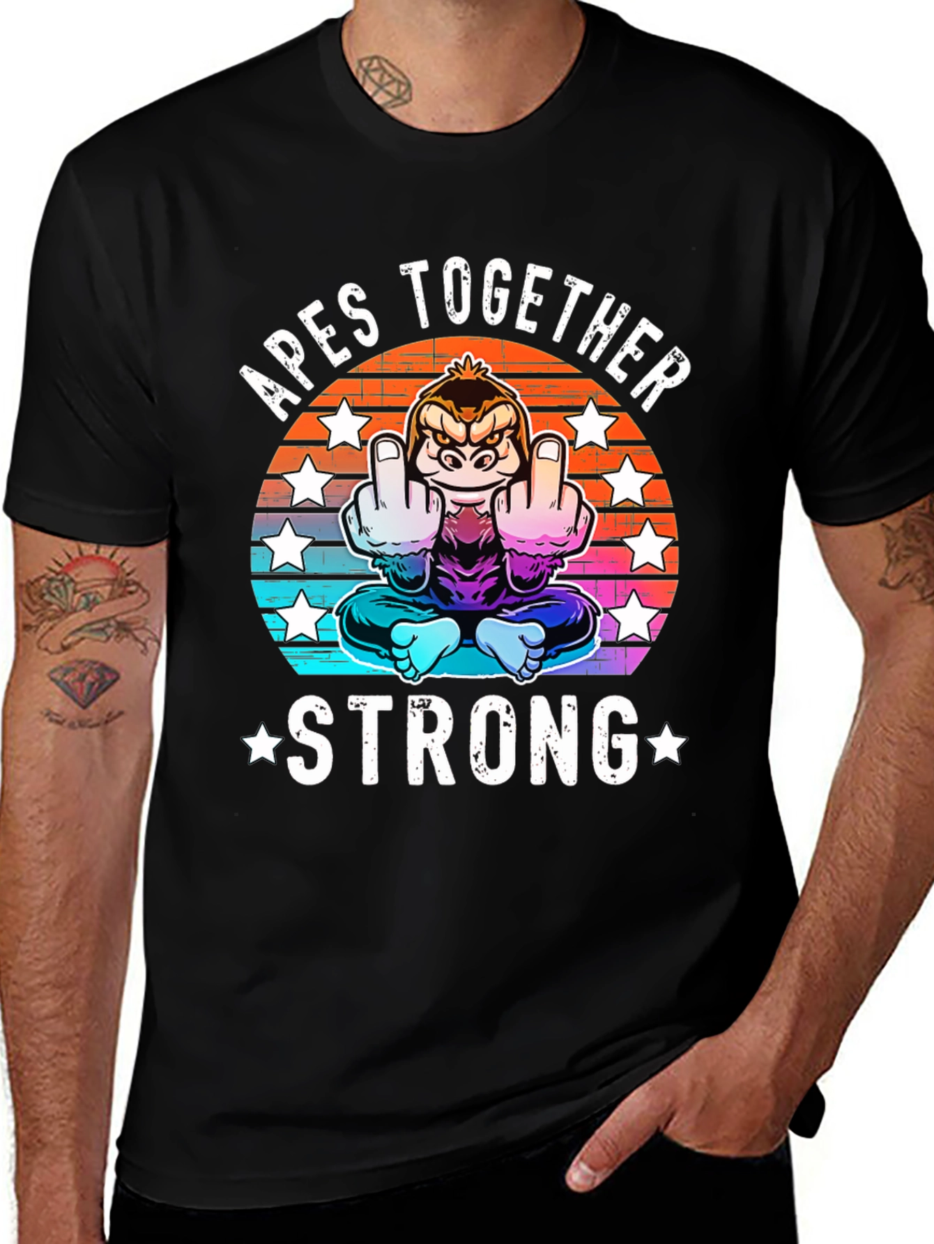 Apes Together Strong Graphic Tee