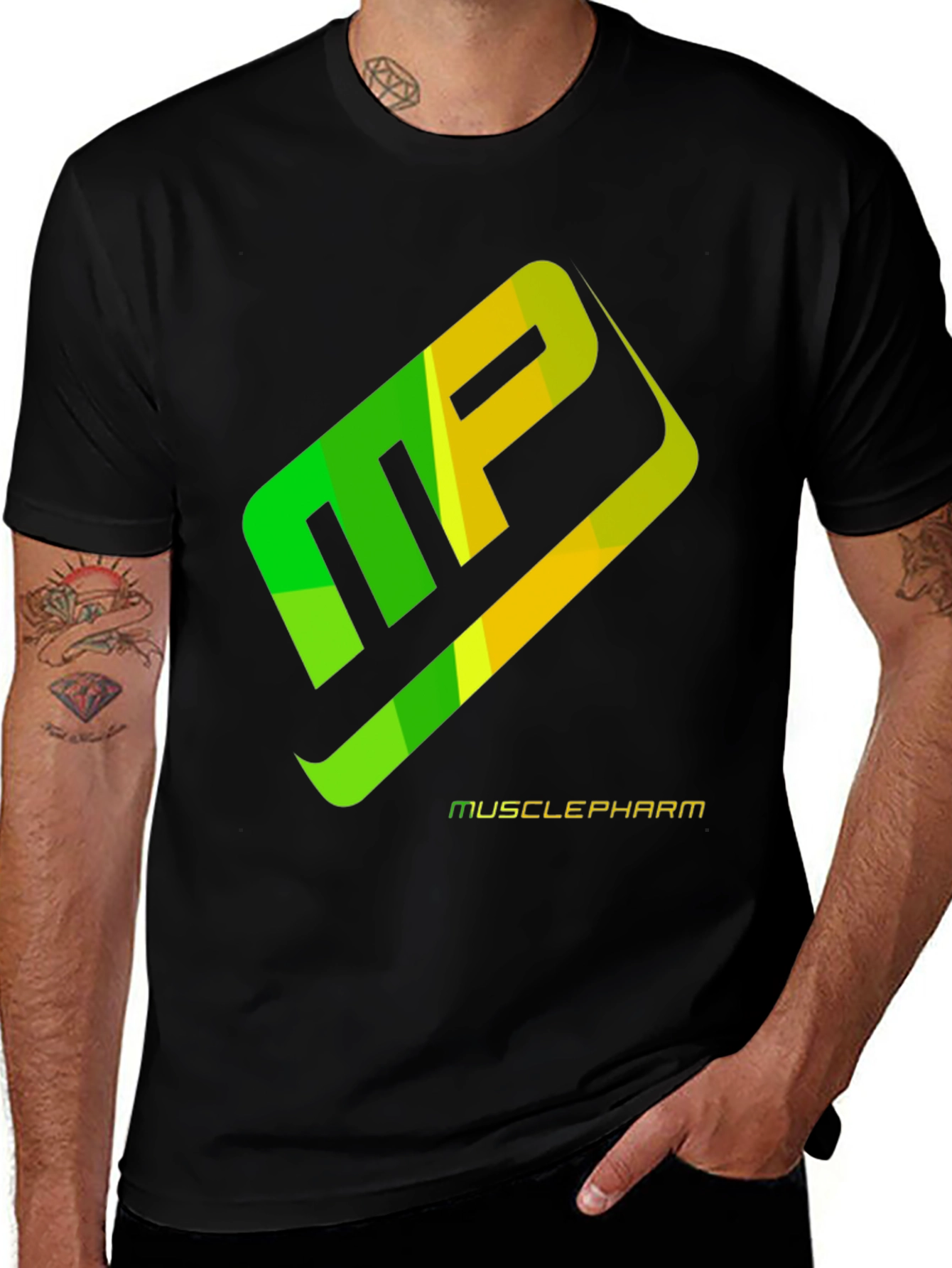 MusclePharm Graphic T-Shirt - Black
