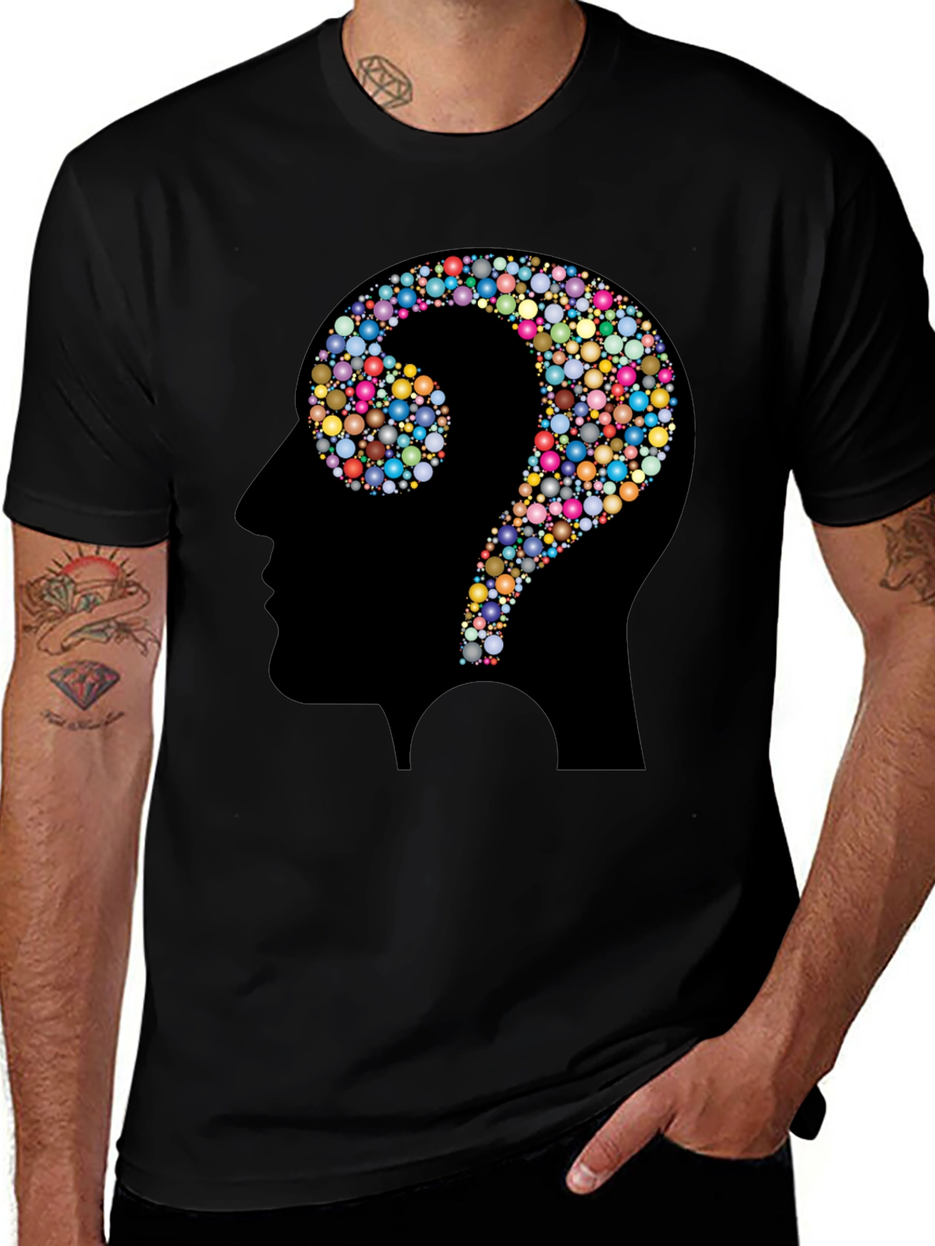 Variant 30 of Question Mark Mind Graphic Tee