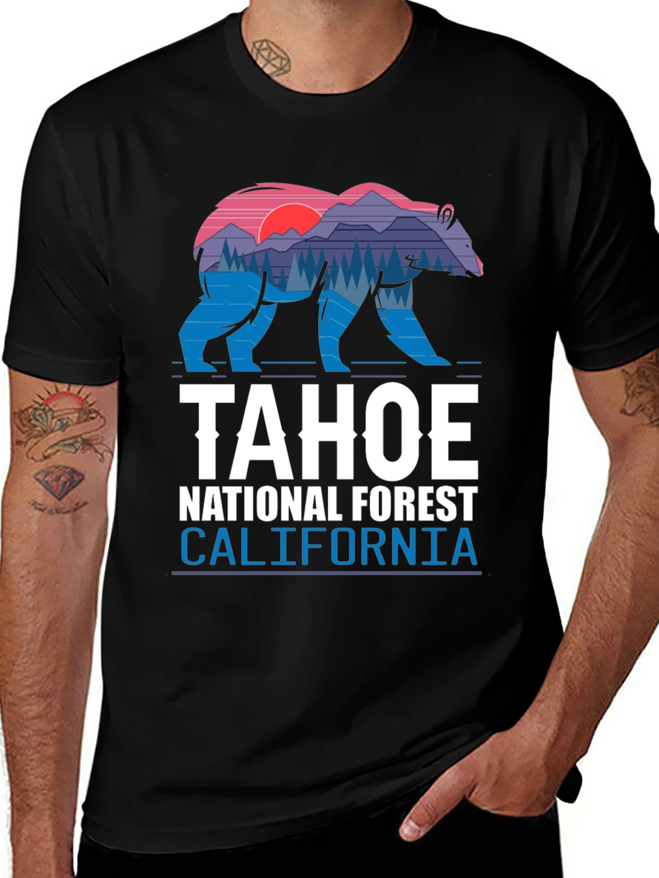 Tahoe National Forest Graphic Tee