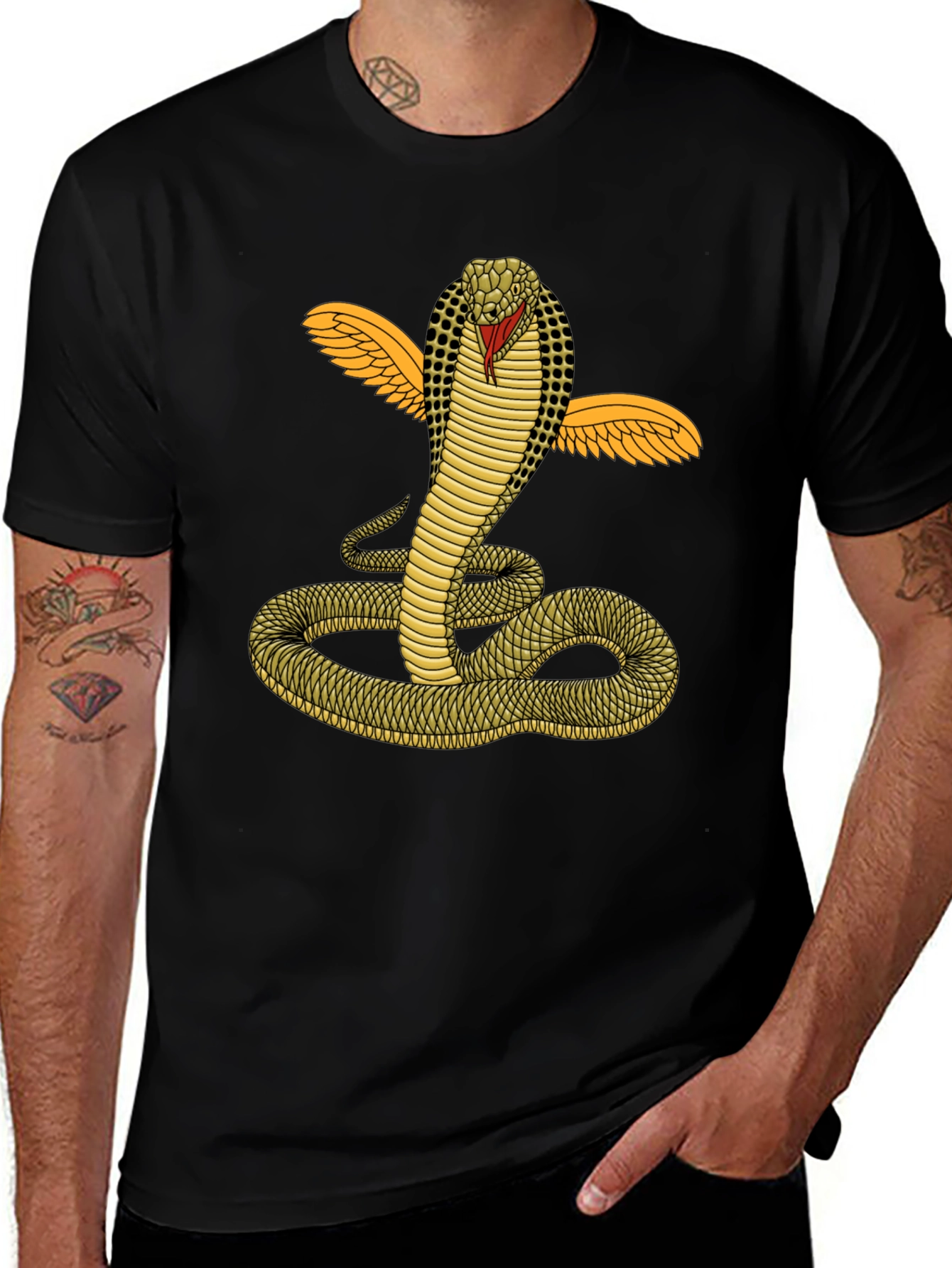 Variant 23 of Cobra Snake T-Shirt - Men's Graphic Tee