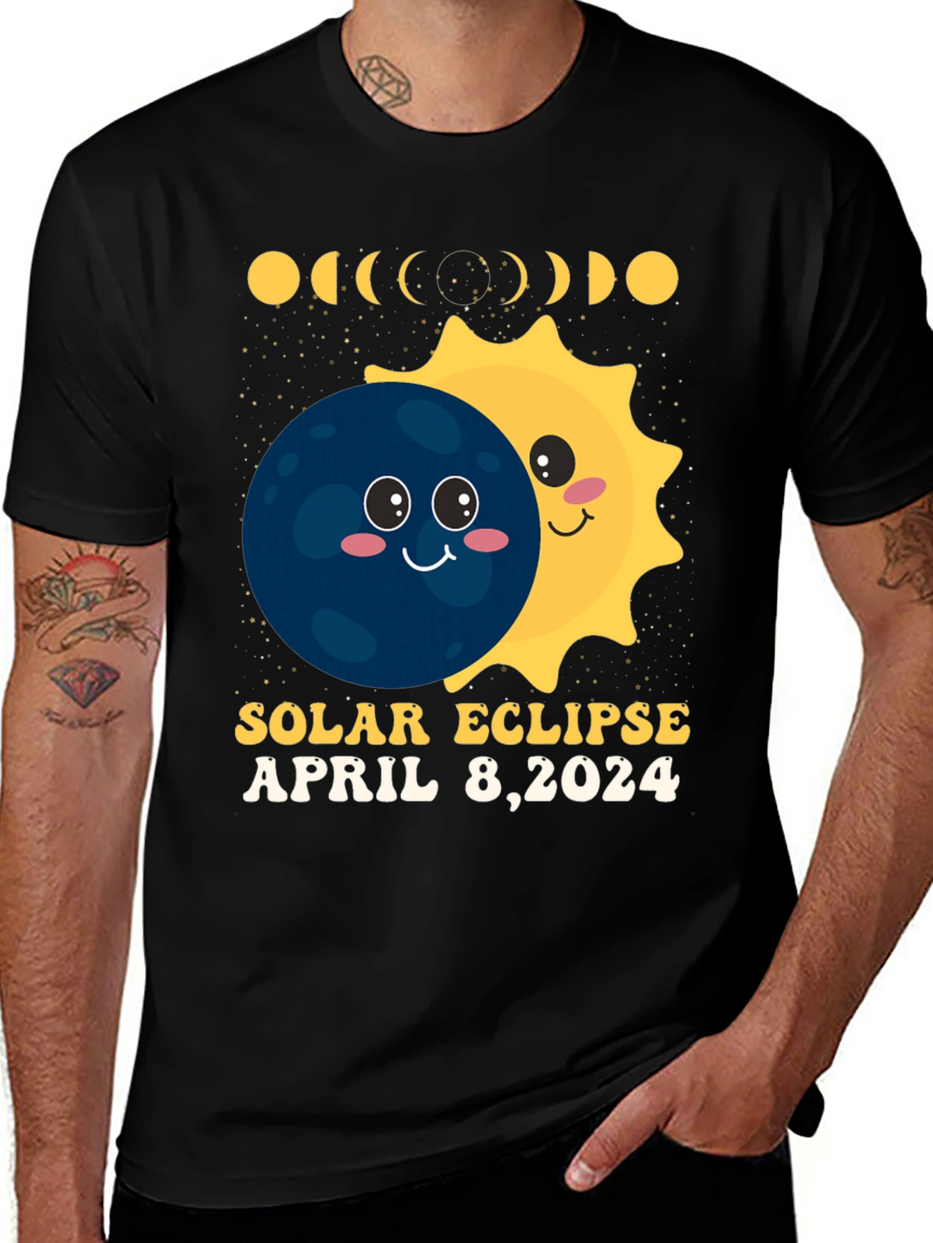 Variant 15 of Solar Eclipse April 8, 2024 T-Shirt