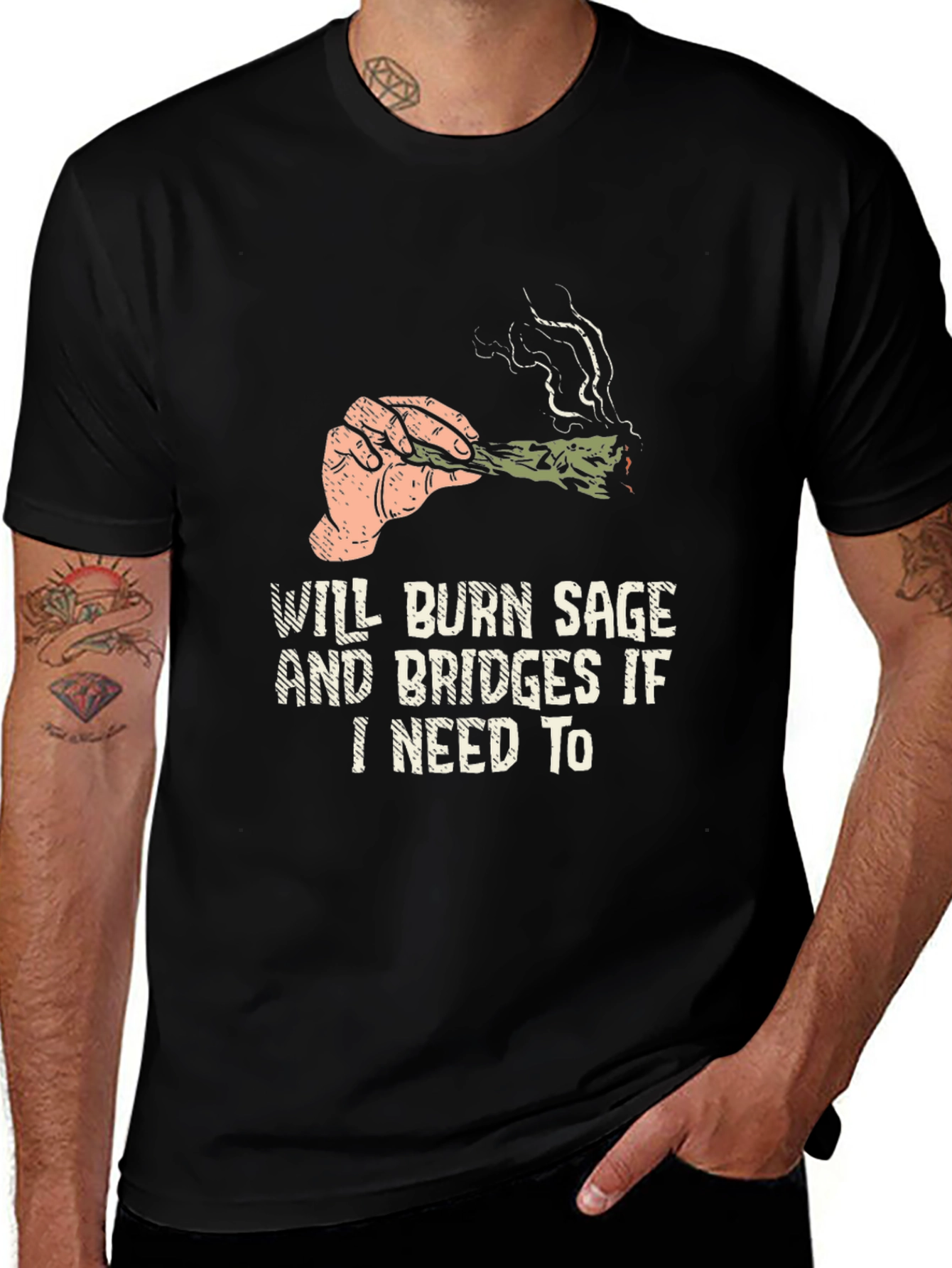 Variant 26 of Will Burn Sage and Bridges T-Shirt