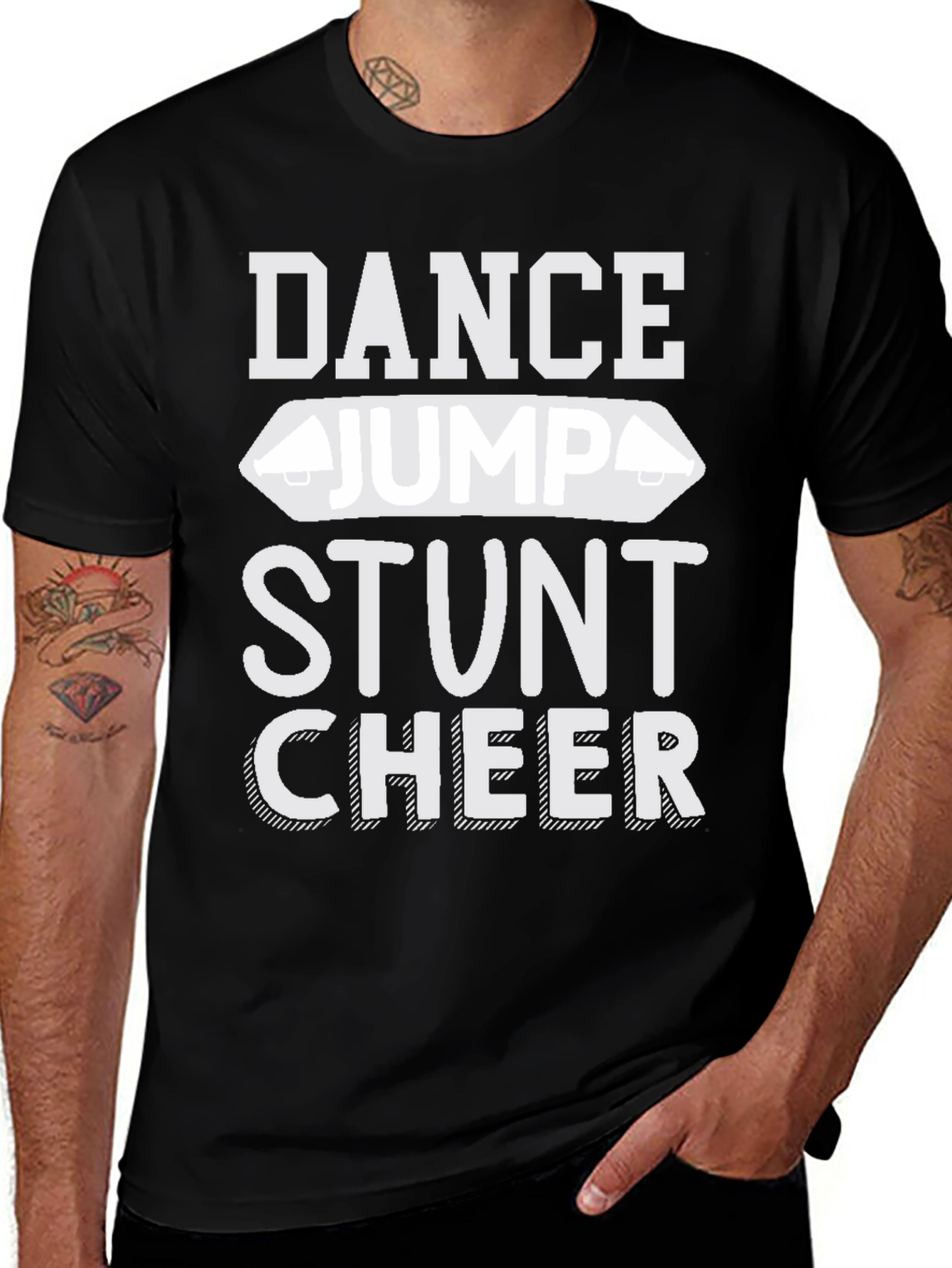 Dance Jump Stunt Cheer T-Shirt