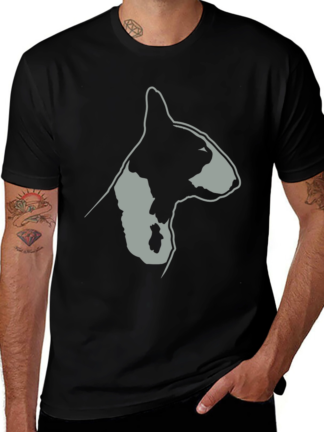 Variant 25 of Bull Terrier Graphic Tee - Stylish Unisex T-Shirt
