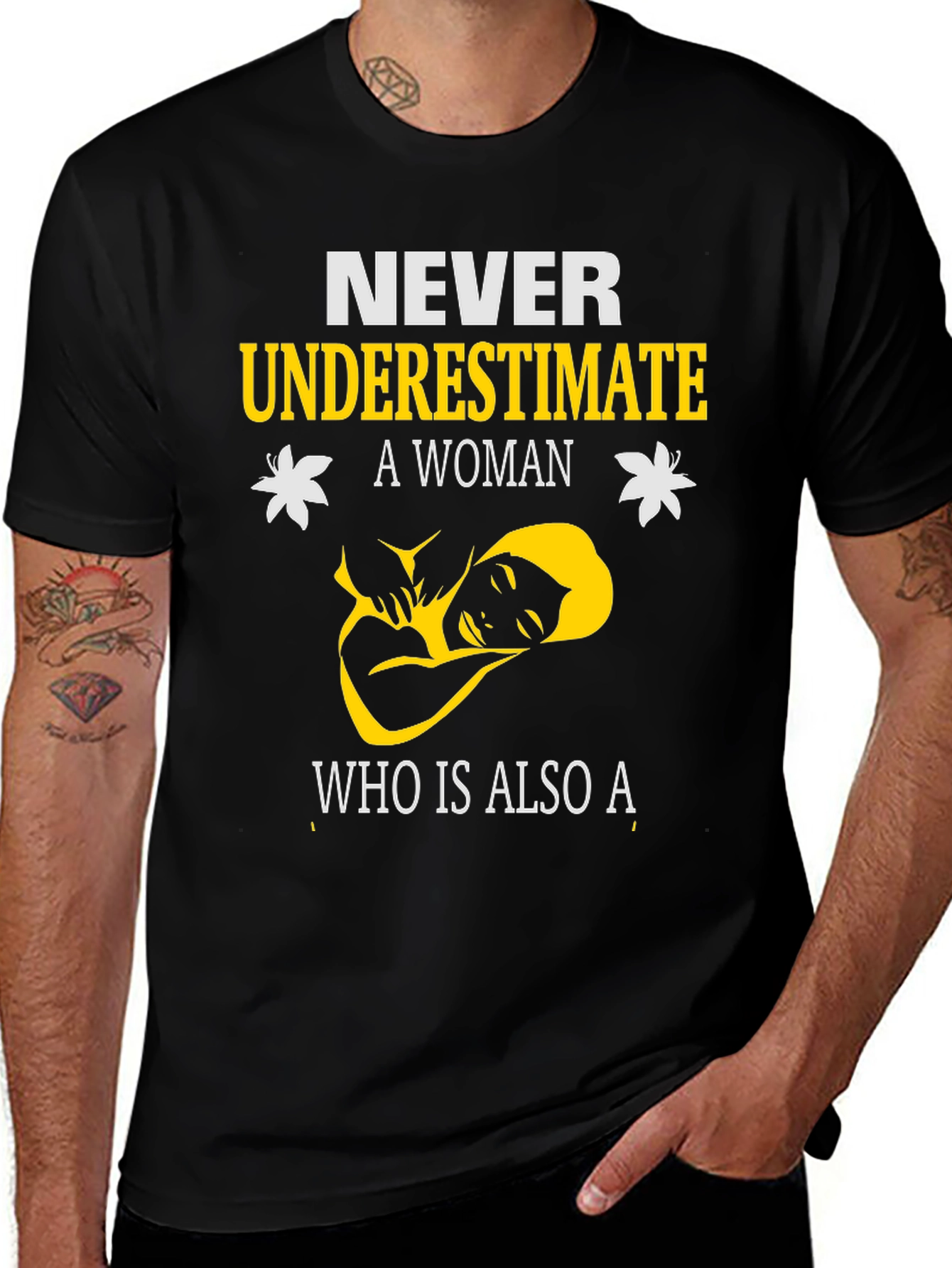 Empowered Woman T-Shirt - Never Underestimate