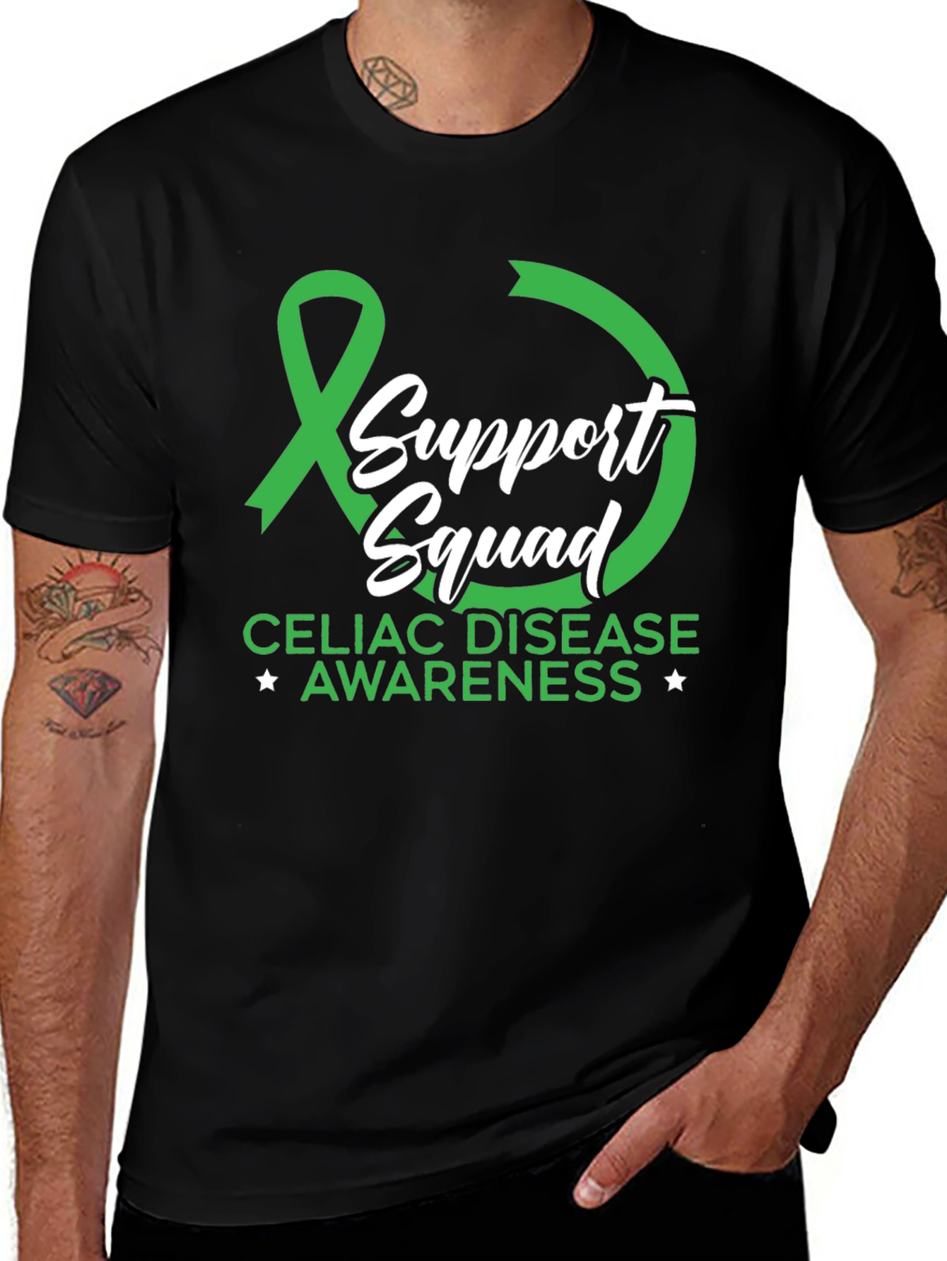 Celiac Disease Awareness Support Squad T-Shirt